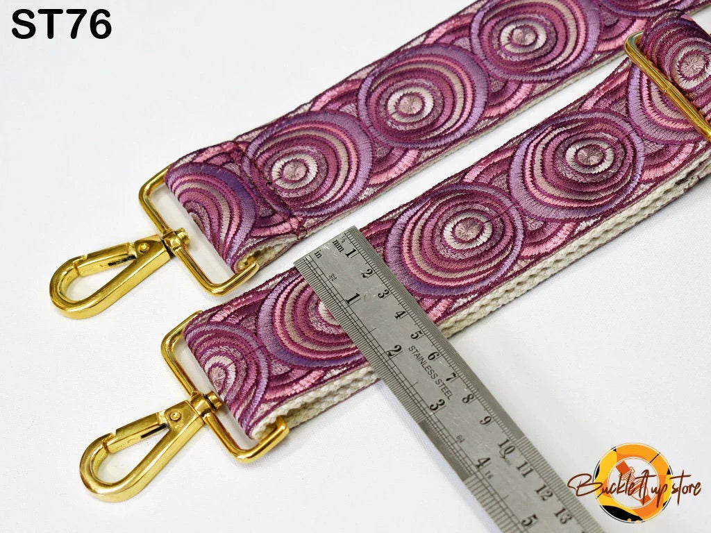Embroidered Purse Strap