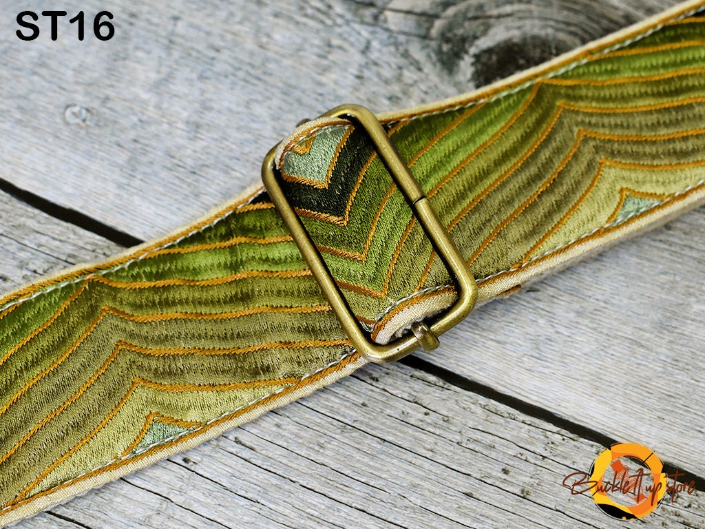 Embroidery Replacement Strap Purse Strap Crossbody Strap for Purses Embroidered Boho Bags Strap Boho Guitar Strap Handbag Strap gift for her
