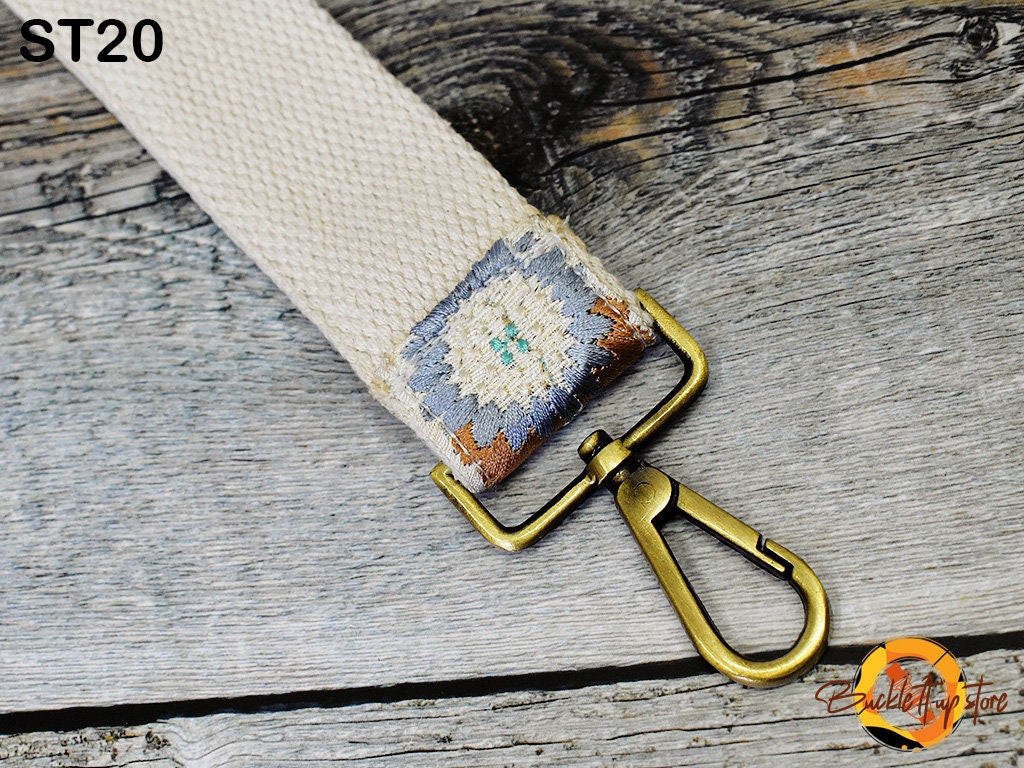 Embroidery Replacement Strap Purse Strap Crossbody Strap for Purses Embroidered Boho Bags Strap Boho Guitar Strap Handbag Strap gift for her