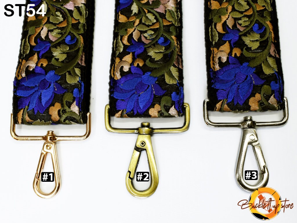 Embroidery Replacement Strap Purse Strap Crossbody Strap for Purses Embroidered Boho Bags Strap Boho Guitar Strap Handbag Strap gift for her