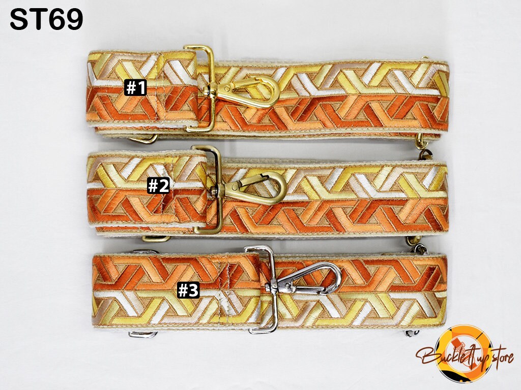 Embroidered Purse Strap Crossbody Strap for Purses Tote Bags Strap Embroidery Replacement Strap Boho Guitar Strap Handbag Strap gift for her