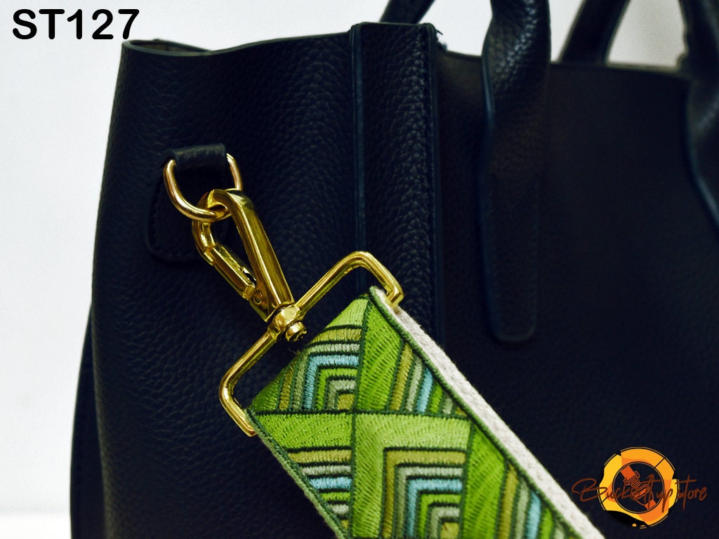Bohemian Strap - Embroidered Purse Strap Crossbody Strap for Purses Bohemian Sling Bag Strap Embroidery Replacement Guitar Strap Handbag Strap Gift for Wife