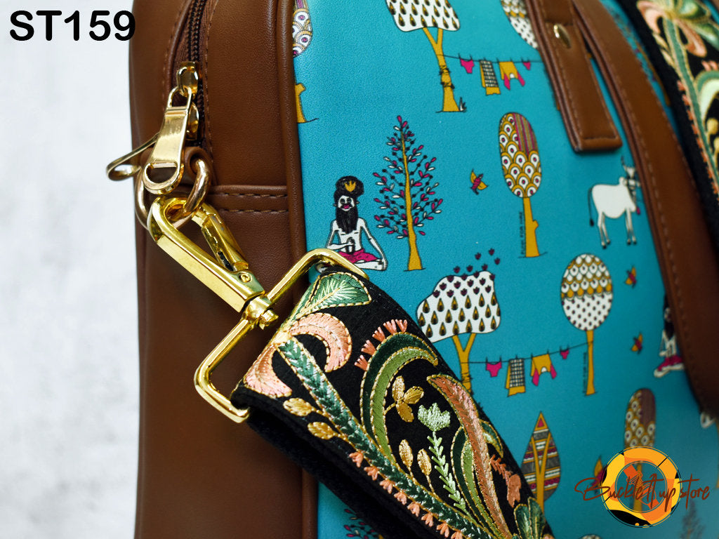 Embroidery Adjustable Camera Strap Crossbody Strap for Purses Embroidered Handbag Boho Bag Strap Replacement Strap Guitar Strap Gift for her