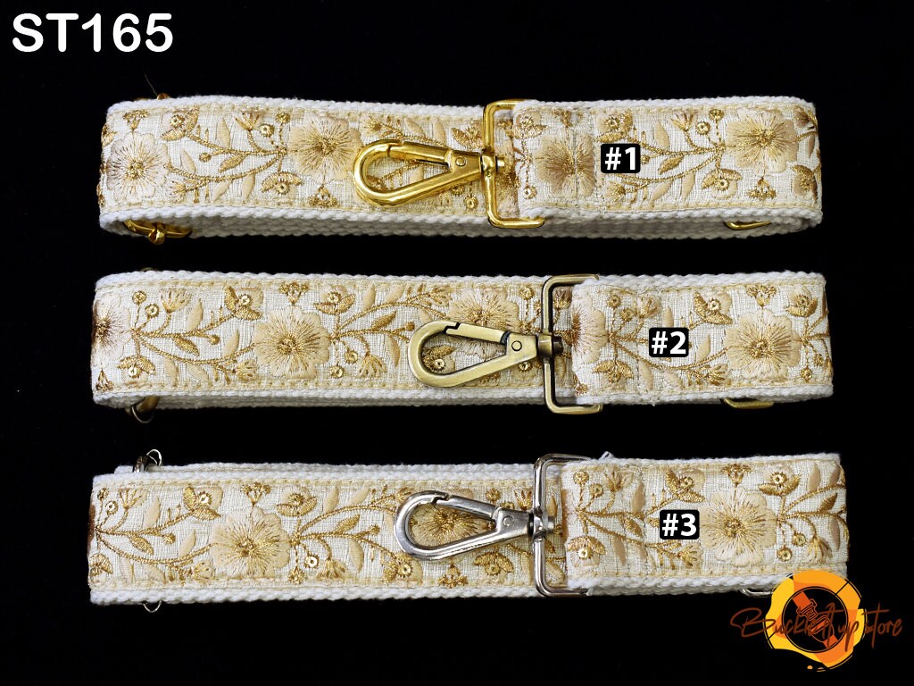 Gifts for Mum - Messenger Bag Crossbody Straps Replacement Shoulder Tote Bags Strap for Purses Embroidered Boho Guitar Strap Handbag Strap