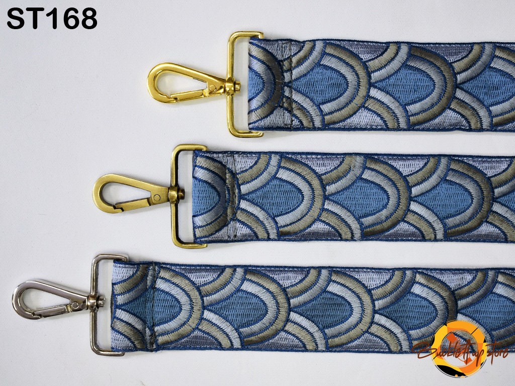 Crossbody Strap for Purses Embroidered Handbag Boho Bag Strap Adjustable Camera Strap Embroidery Replacement Strap Guitar Strap Gift for her