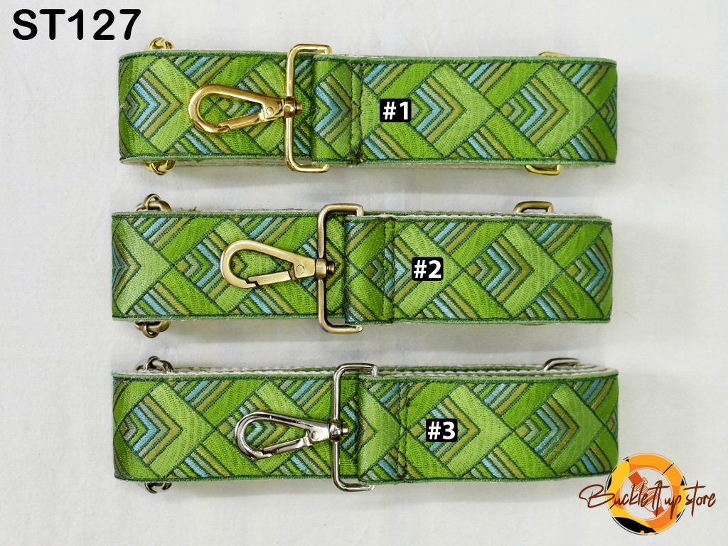 Bohemian Strap - Embroidered Purse Strap Crossbody Strap for Purses Bohemian Sling Bag Strap Embroidery Replacement Guitar Strap Handbag Strap Gift for Wife