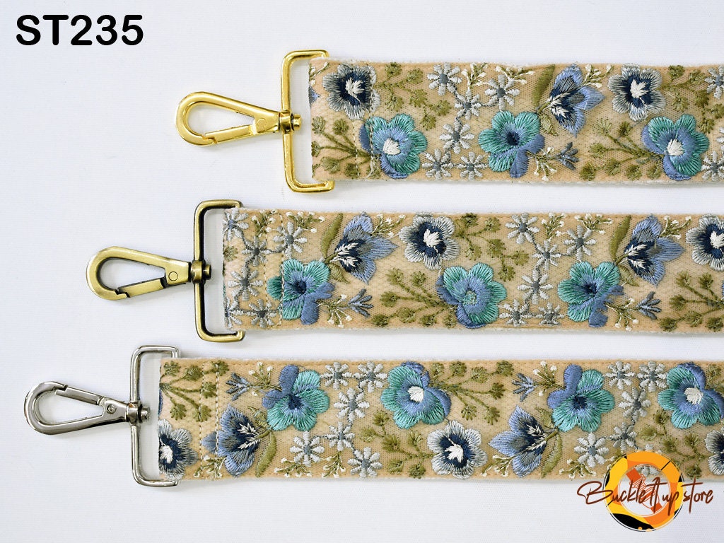 Camera Strap Detachable Crossbody Strap for Purses Embroidered Boho Handbag Messenger Bag Strap Replacement Strap Guitar Strap Gift for her