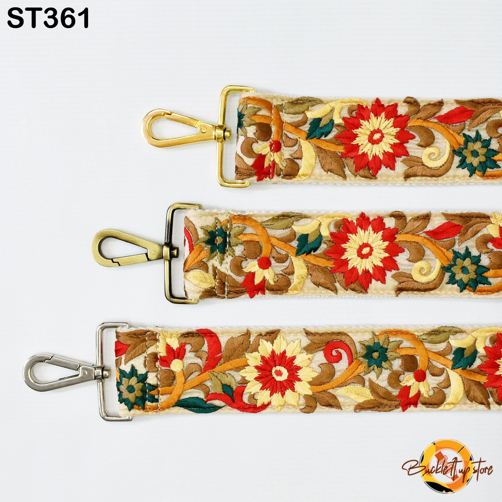 Crossbody Strap for Purses Handbag Embroidered Purse Strap Boho Bag Strap Floral Embroidery Replacement Strap Boho Guitar Strap Gift for her