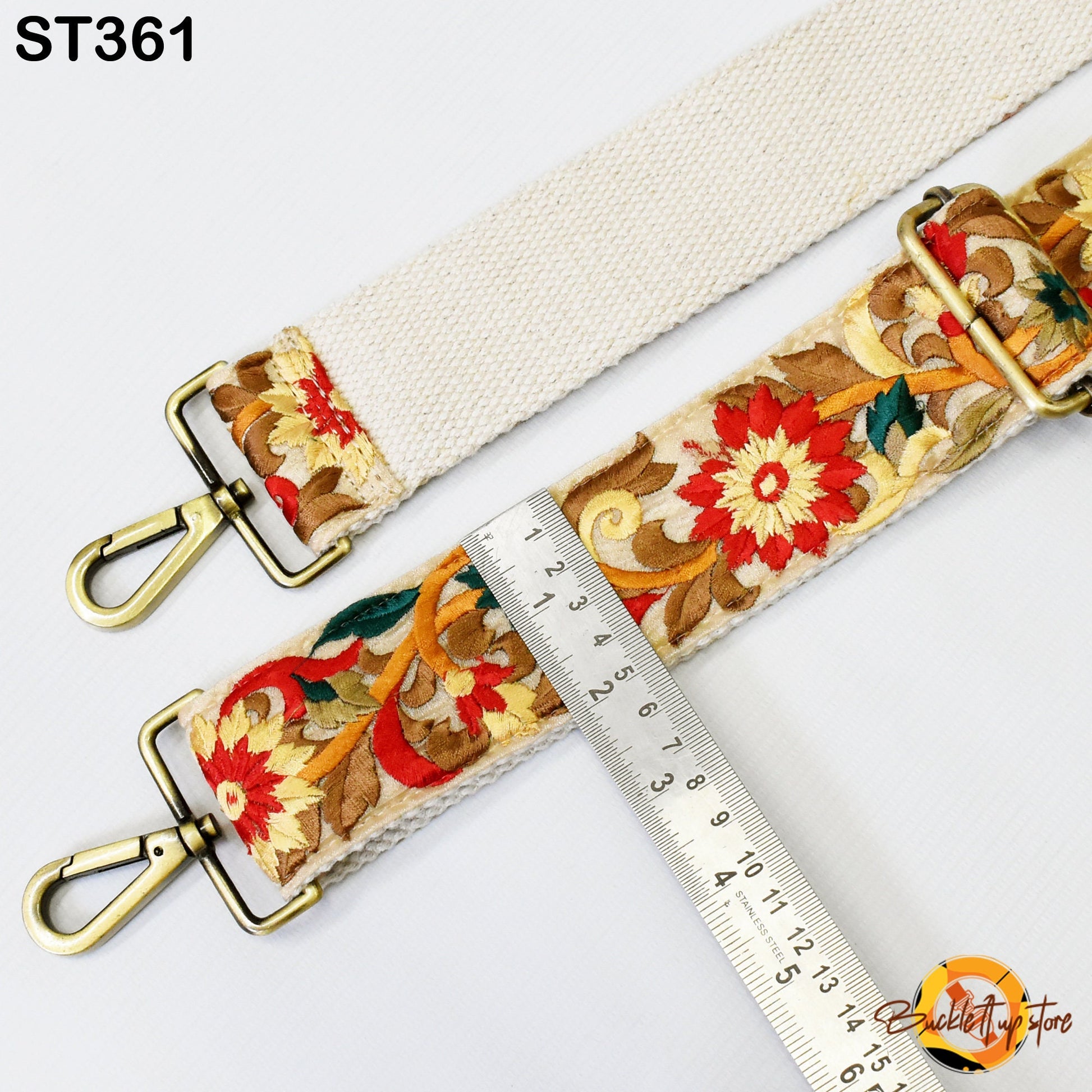 Crossbody Strap for Purses Handbag Embroidered Purse Strap Boho Bag Strap Floral Embroidery Replacement Strap Boho Guitar Strap Gift for her