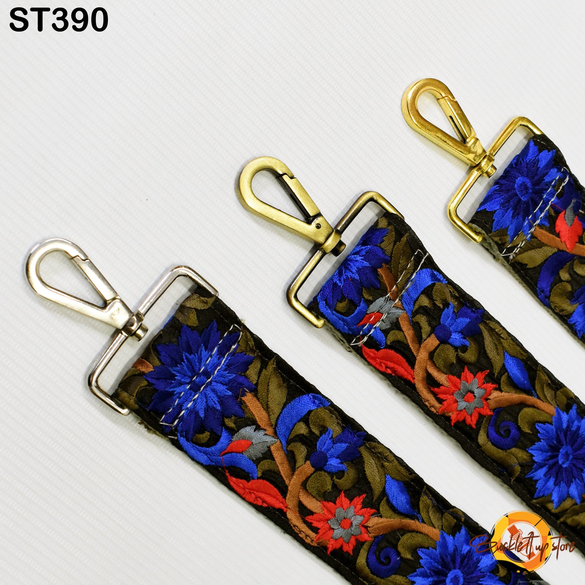 Embroidered Replacement Purse Strap Crossbody Strap for Purses Handbag Boho Bag Strap Floral Embroidery Strap Boho Guitar Strap Gift for her