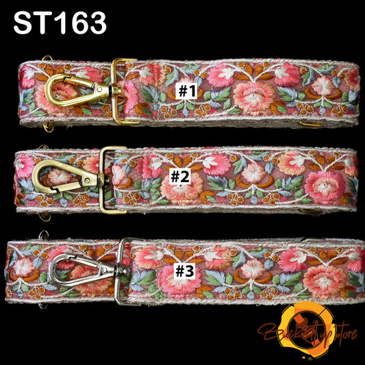 Strap for Purses Shoulder Crossbody Straps Replacement Strap Tote Messenger Bags Embroidered Boho Guitar Strap Handbag Strap Gift for Wife