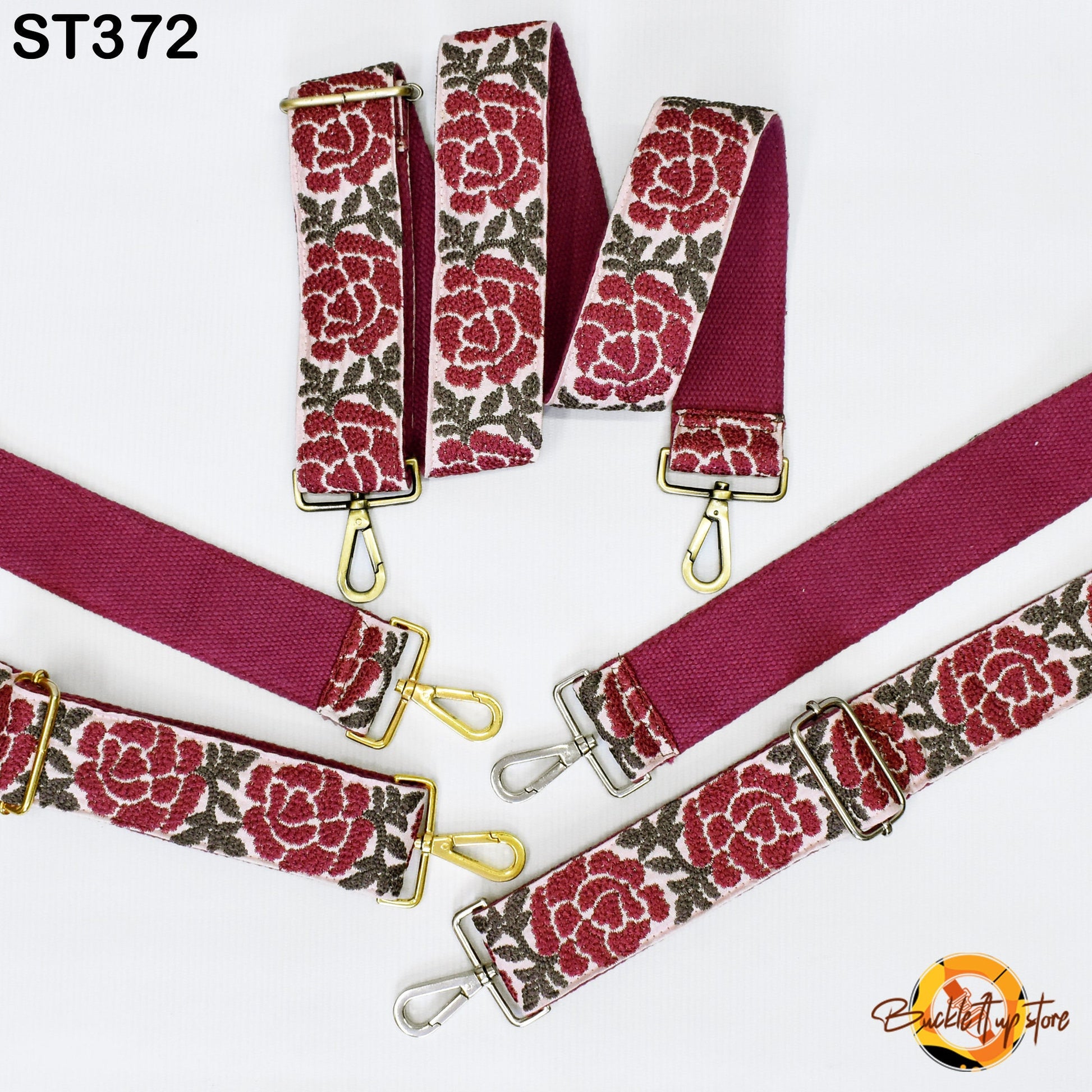 Gift Daughter Replacement Handbag Boho Bag Strap Embroidered Adjustable Floral Embroidery Camera Strap Crossbody Strap Purses Guitar Strap