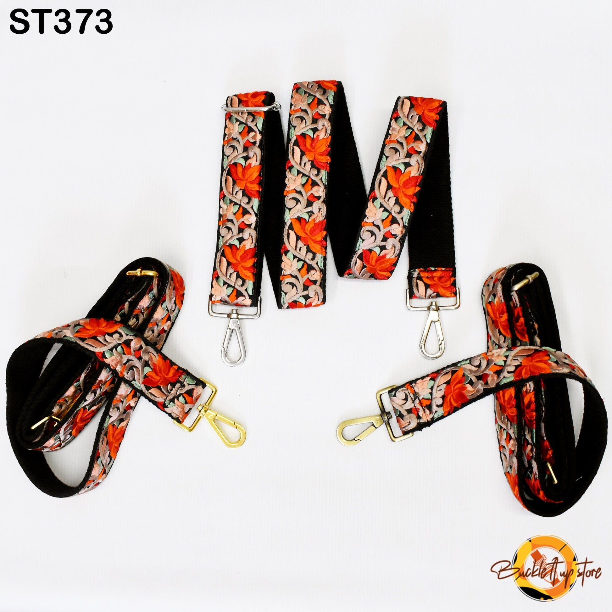 Embroidered Detachable Crossbody Strap for Purses Bags Embroidery Replacement Messenger Strap Boho Tote Handbag Strap Gift Mom Guitar Strap