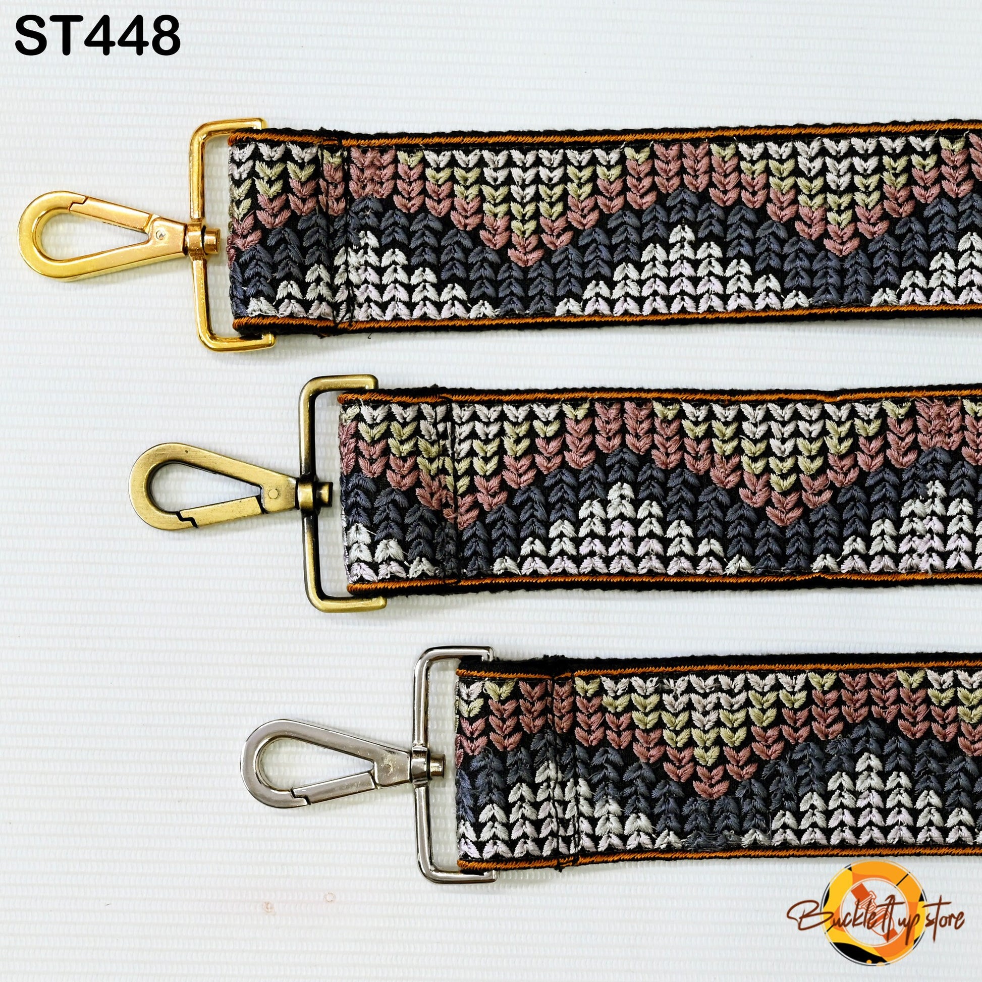 Replacement Purse Strap Embroidery Crossbody Strap for Purses Floral Embroidered Bag Strap Boho Guitar Strap Handbag Strap Gift for Sister
