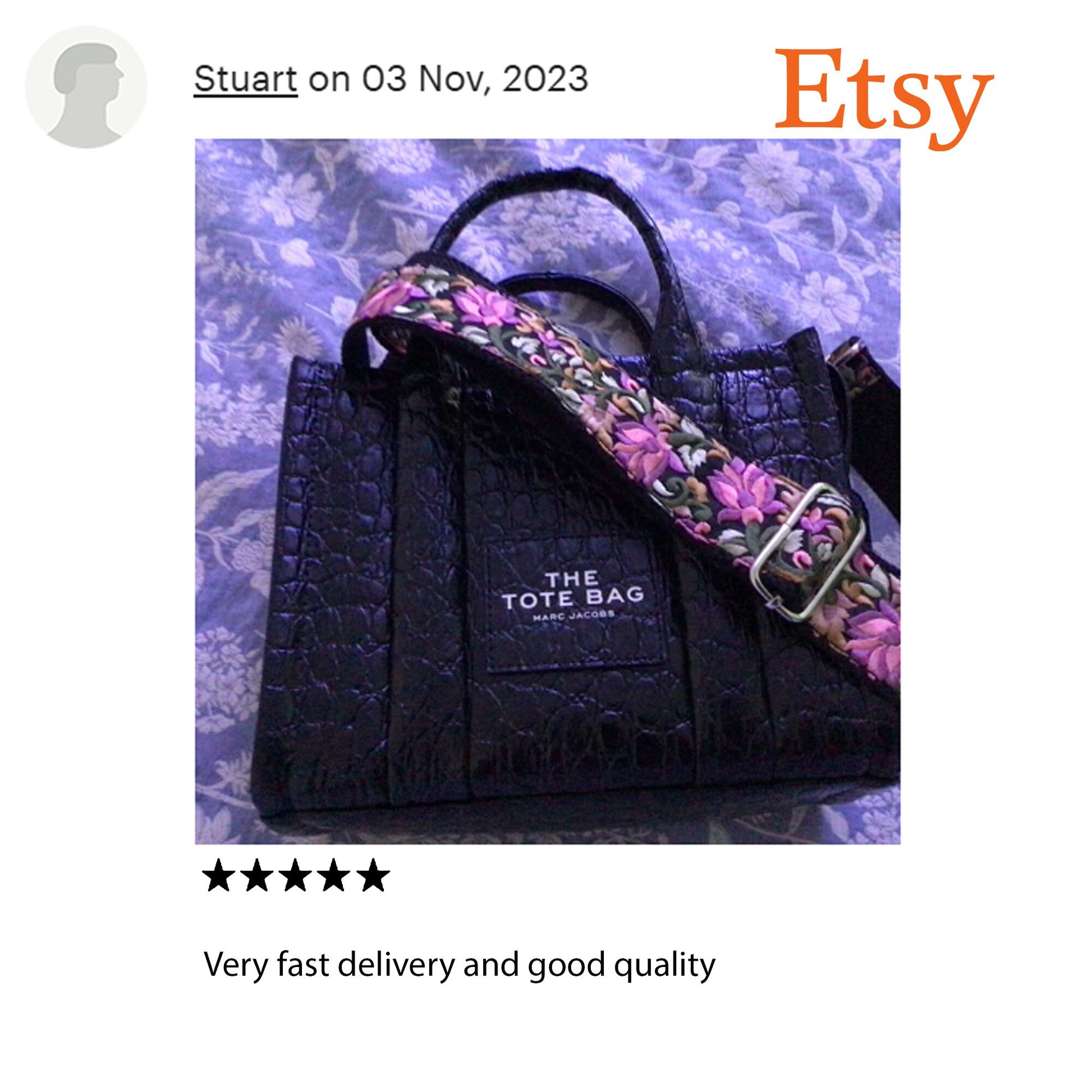 Embroidery Replacement Strap Purse Strap Crossbody Strap for Purses Embroidered Boho Bags Strap Boho Guitar Strap Handbag Strap gift for her