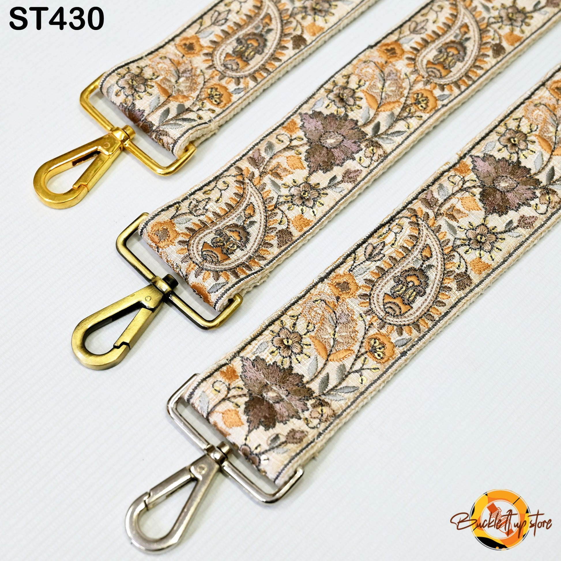 Embroidered Purse Strap Crossbody Strap for Purses Handbag Boho Bag Strap Floral Embroidery Replacement Strap Boho Guitar Strap Gift for her