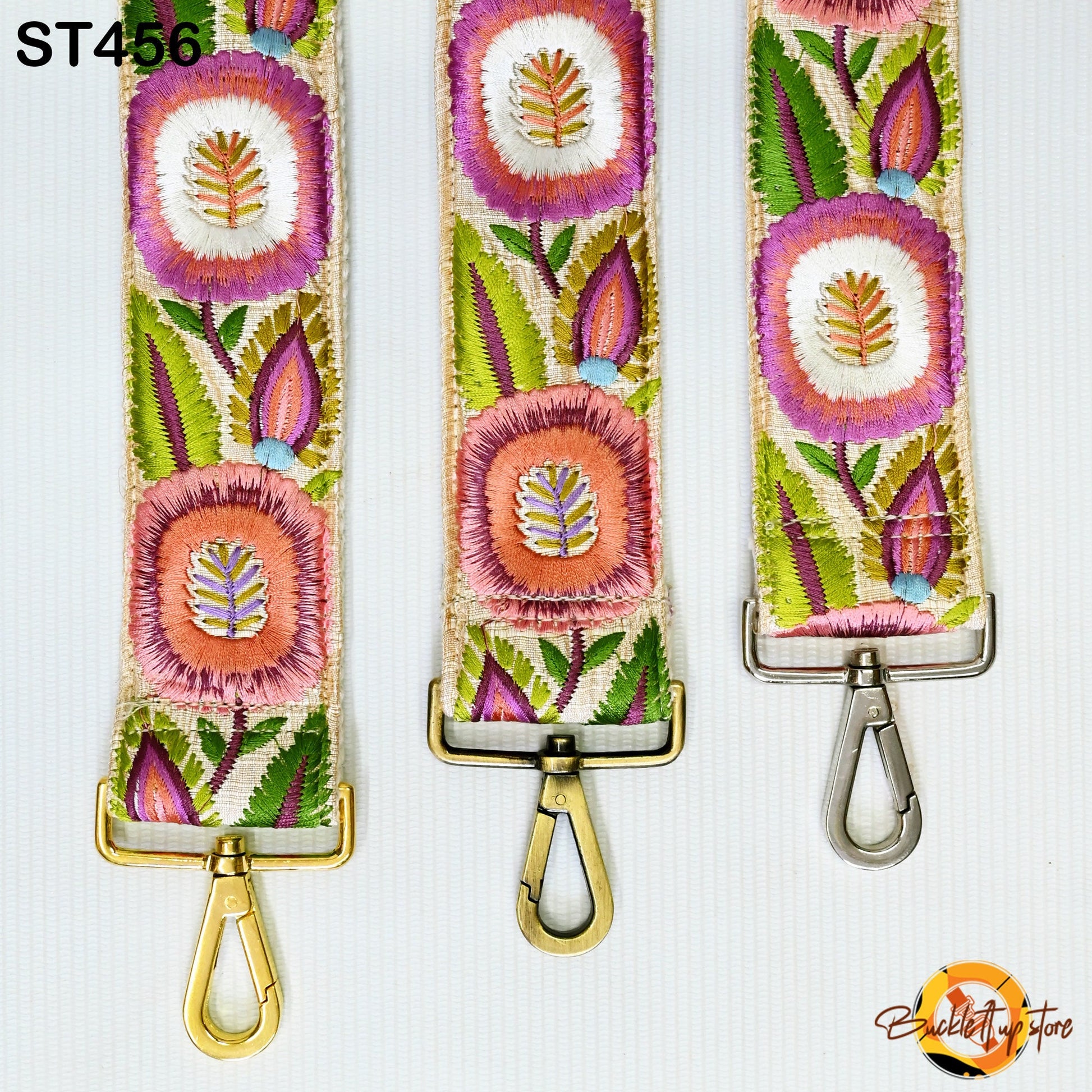 Gift Friend Crossbody Boho Sling Bag Strap for Purses Embroidery Adjustable Guitar Strap Replacement Handbag Strap Embroidered Camera Strap