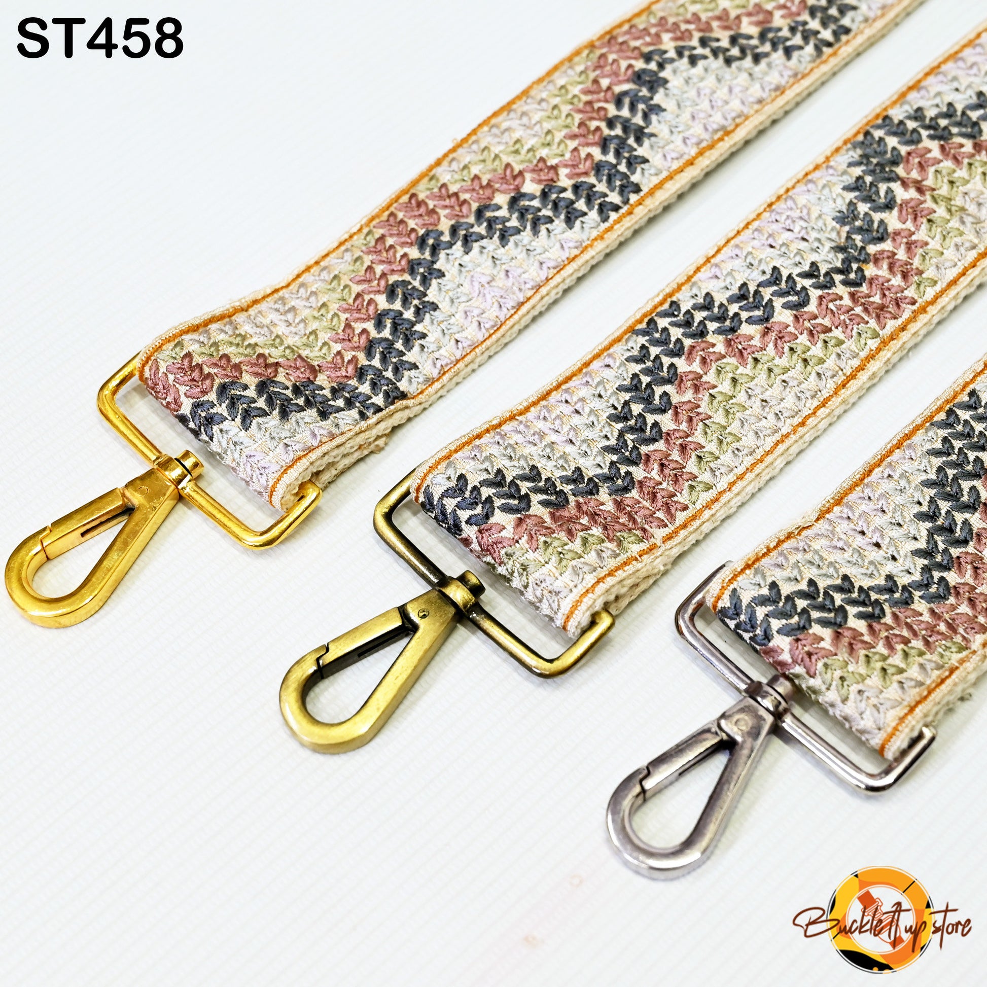 Replacement Purse Strap Embroidery Crossbody Strap for Purses Floral Embroidered Bag Strap Boho Guitar Strap Handbag Strap Gift for Sister