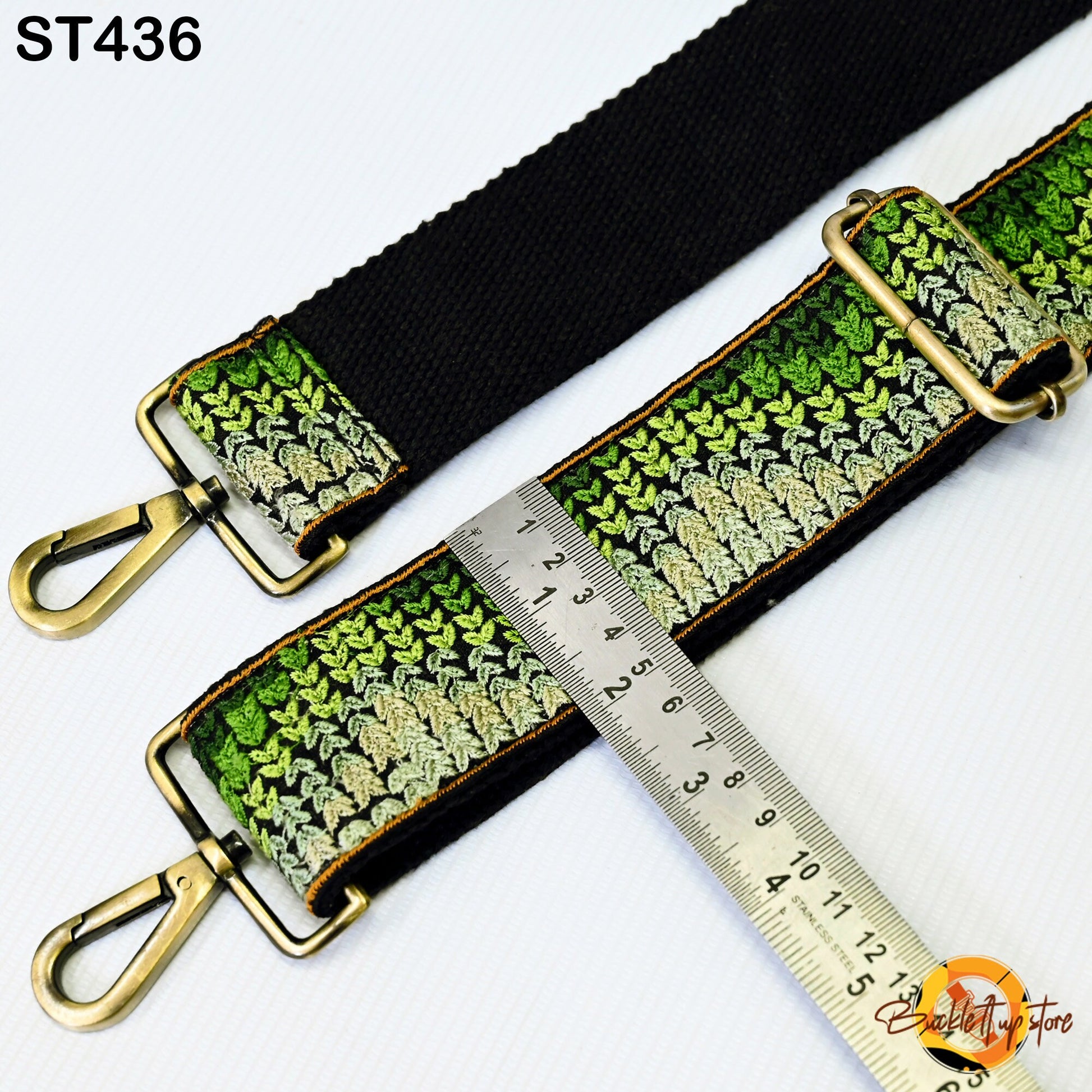 Gift Replacement Purse Strap Embroidery Crossbody Strap for Messanger Bags Geometric Embroidered Strap Boho Guitar Strap Handbag