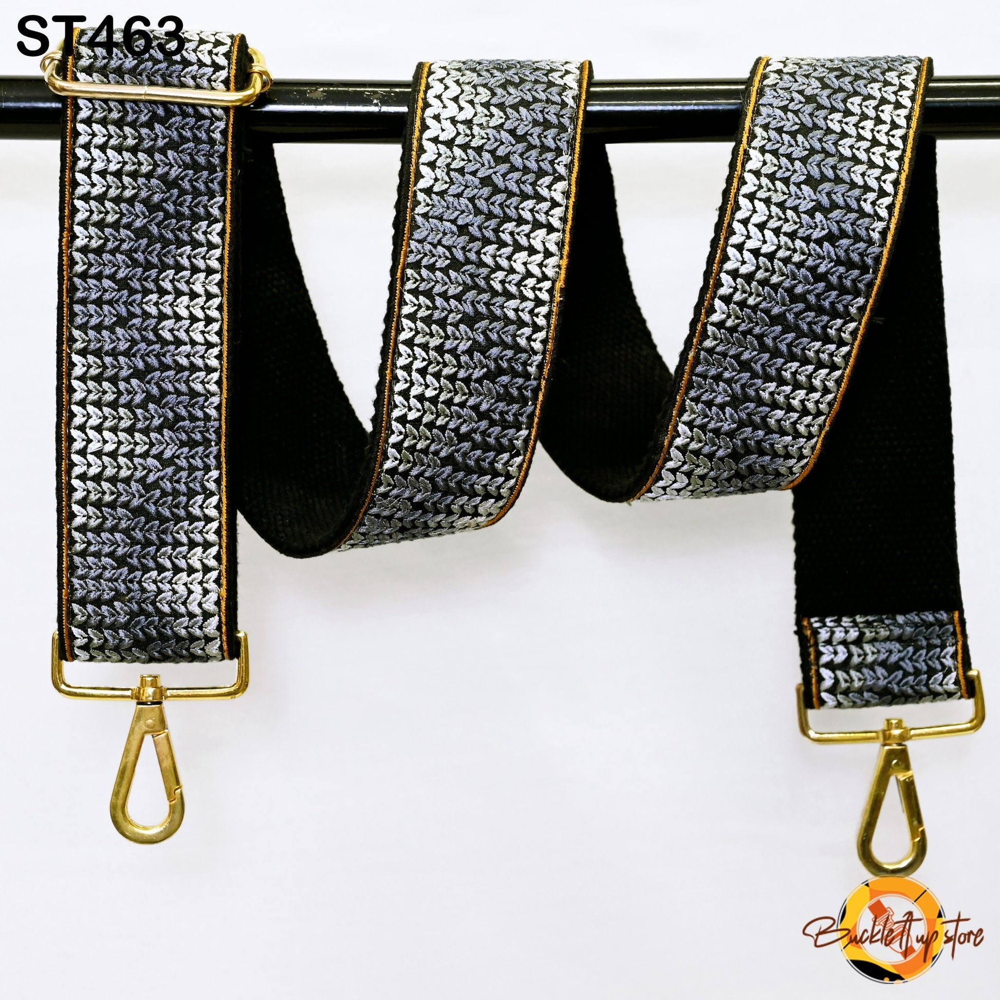 Replacement Purse Strap Embroidery Crossbody Strap for Purses Floral Embroidered Bag Strap Boho Guitar Strap Handbag Strap Gift for Sister