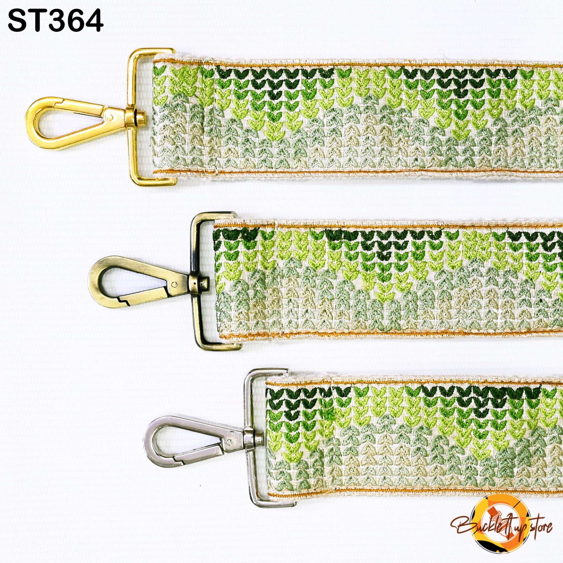 Green Embroidery Replacement Purse Strap Crossbody Strap for Purses Floral Embroidered Bag Strap Boho Guitar Strap Handbag Strap Gift Wife