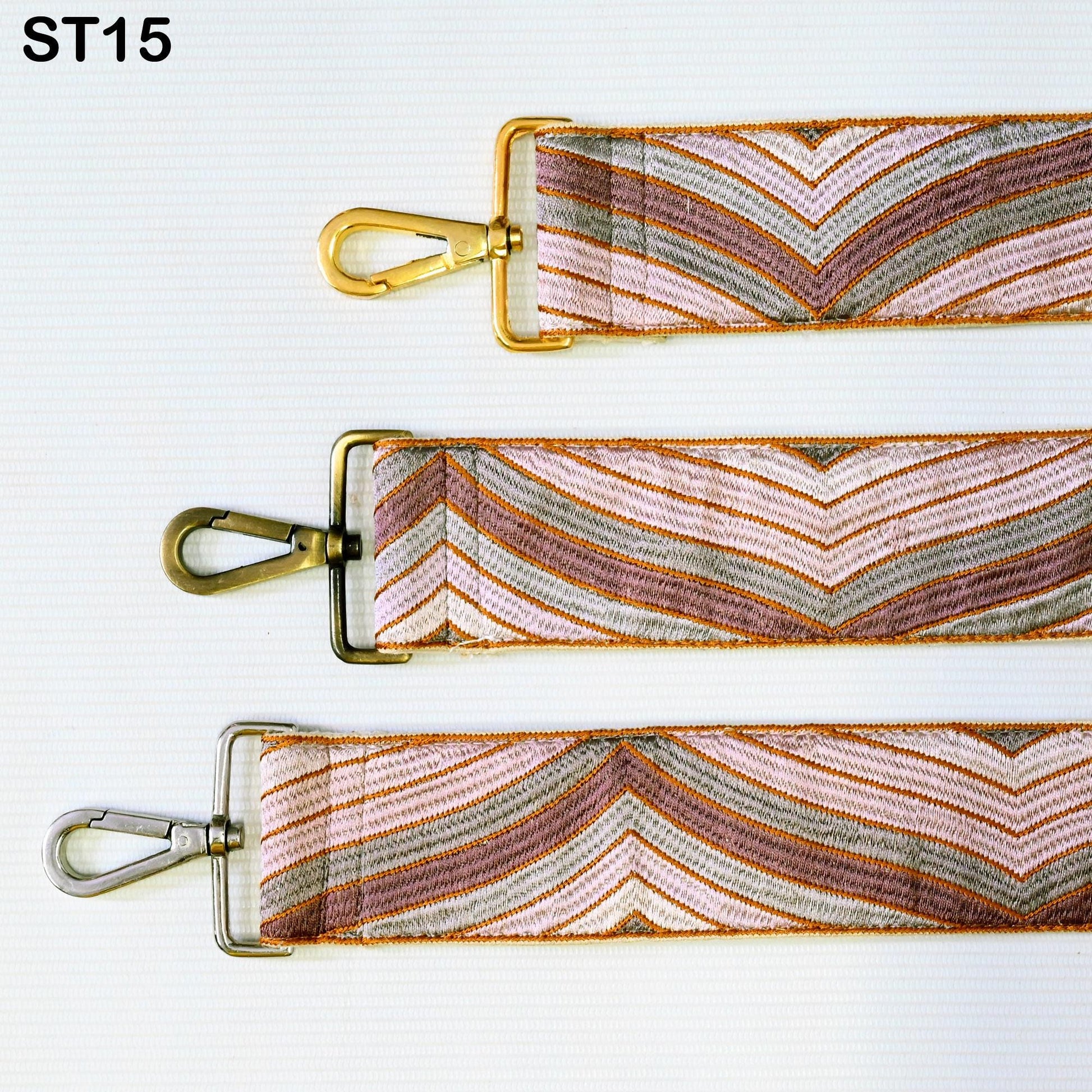 Designer Crossbody Straps Designer Embroidery Purses Strap Boho Messenger Bags Strap Boho Guitar Strap Handbag Strap