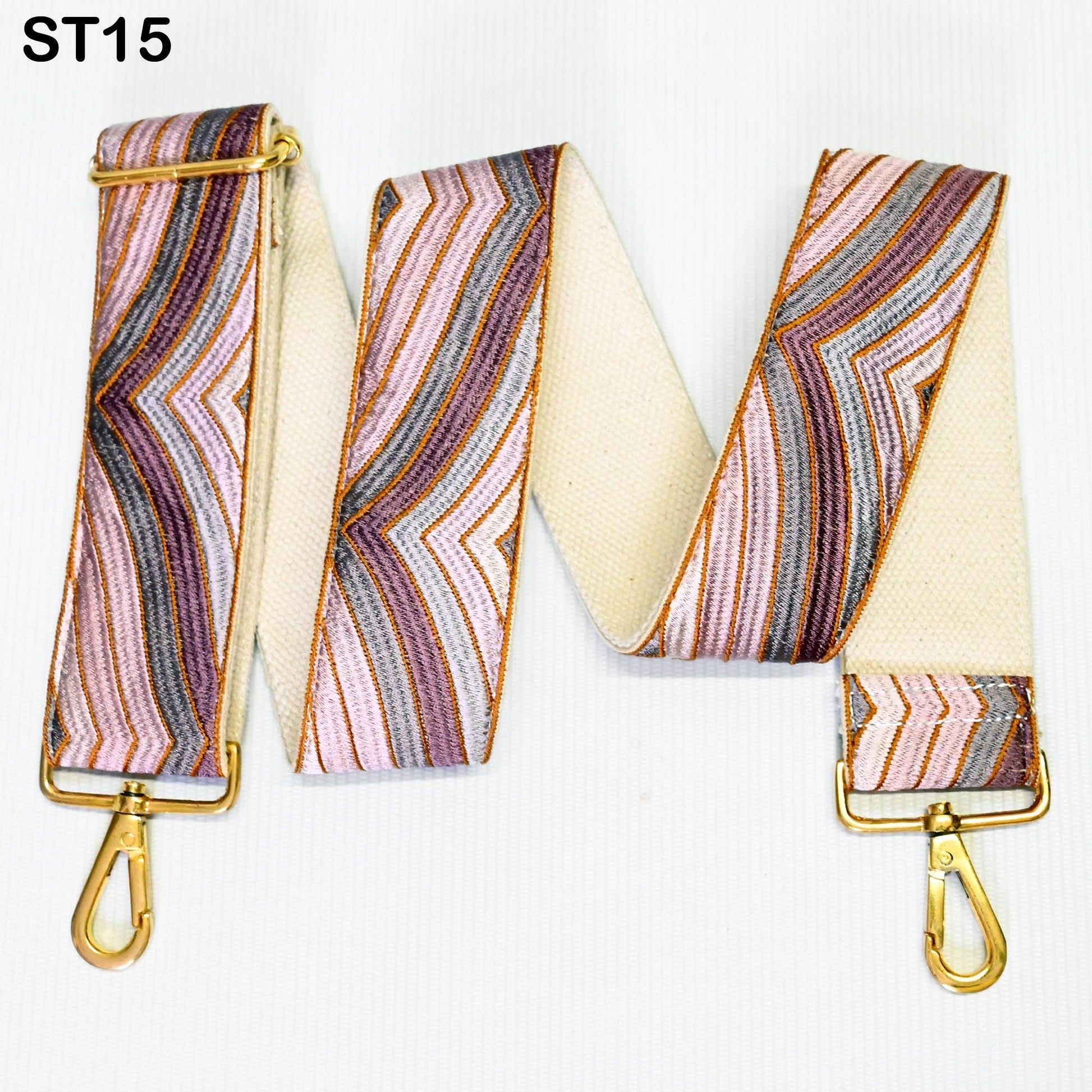 Designer Crossbody Straps Designer Embroidery Purses Strap Boho Messenger Bags Strap Boho Guitar Strap Handbag Strap