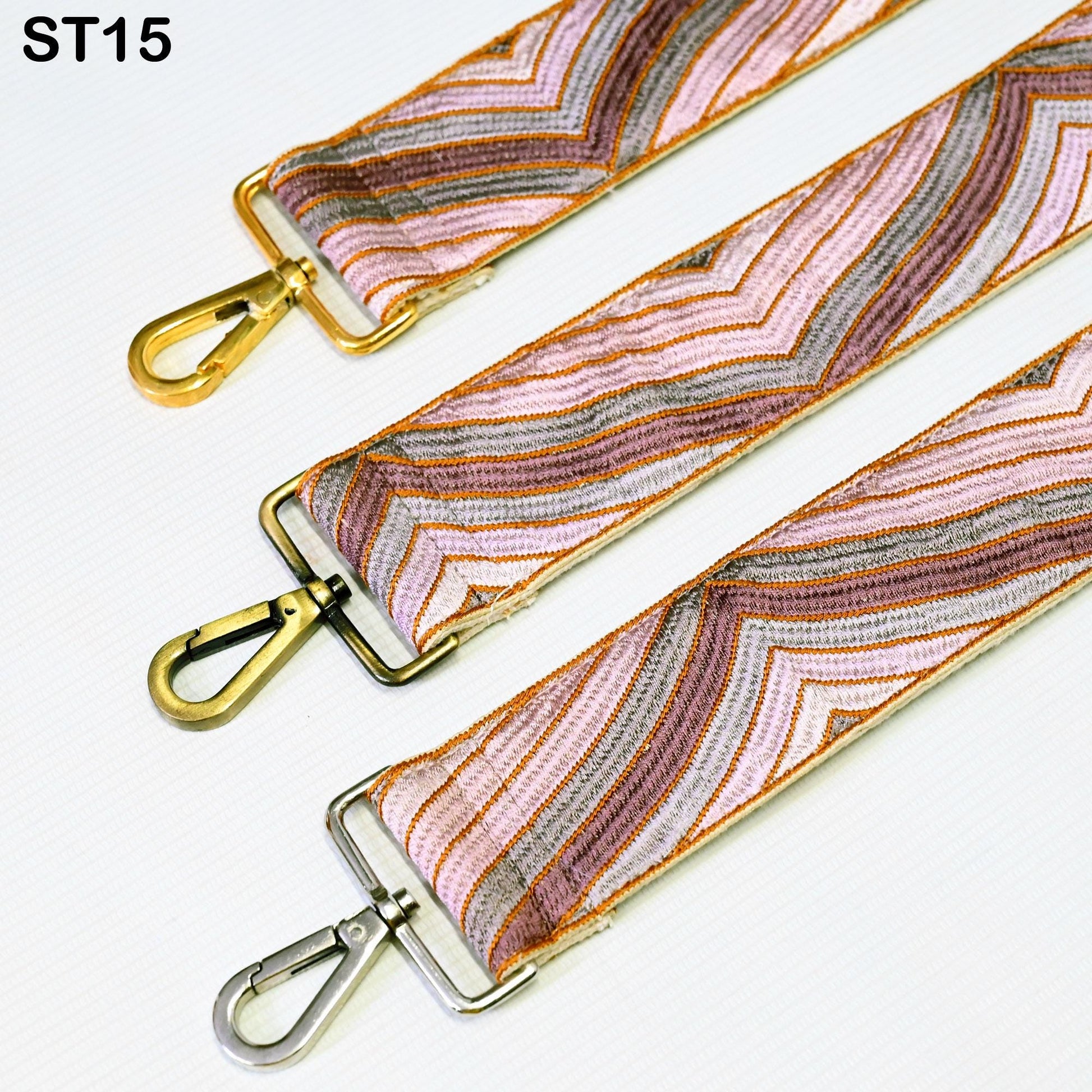 Designer Crossbody Straps Designer Embroidery Purses Strap Boho Messenger Bags Strap Boho Guitar Strap Handbag Strap