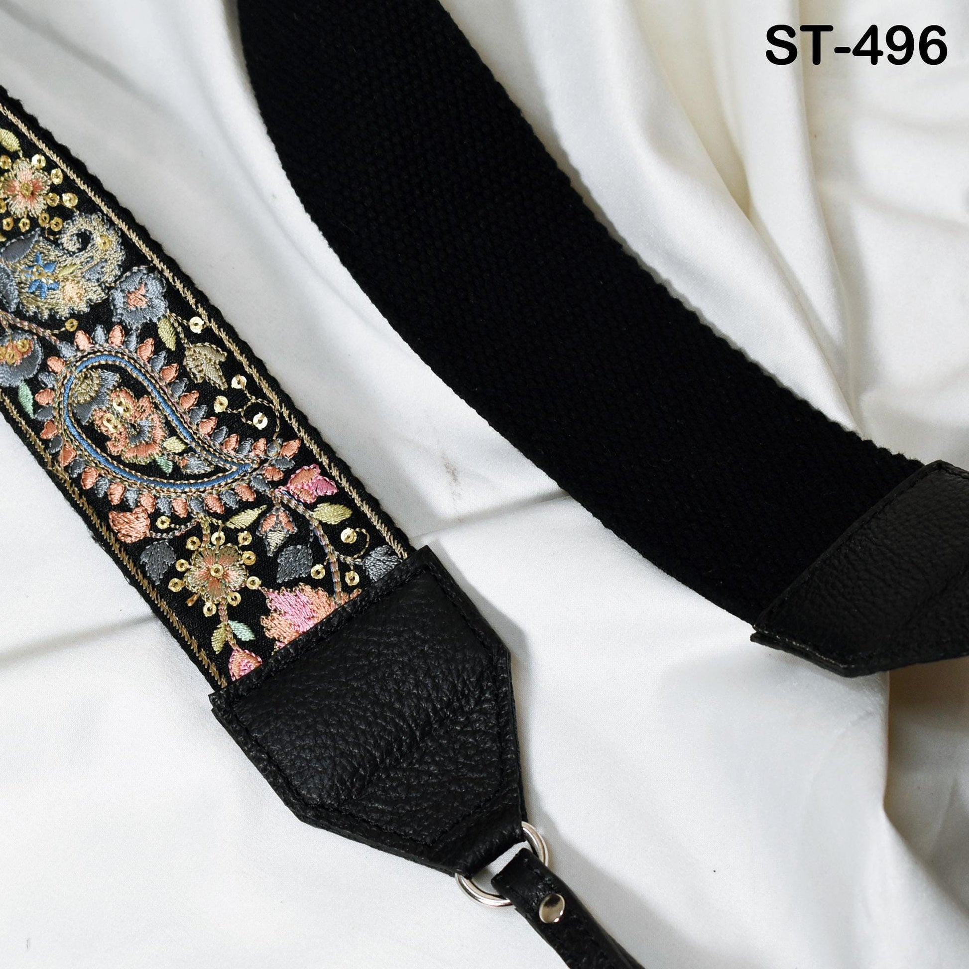 Sling Camera Strap Photographer Leather Strap Embroidery DSLR Camera Accessories Camera Holder Neck Shoulder Strap Christmas Gifts Boyfriend - Buckle it up store