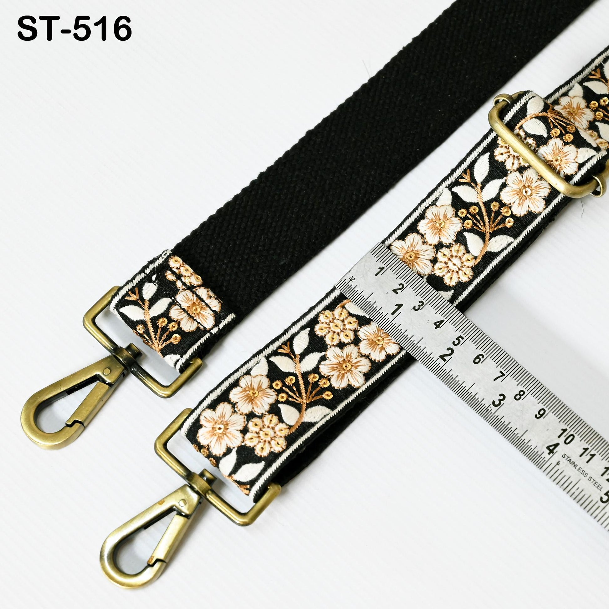 Messenger Bag Crossbody Straps Replacement Shoulder Tote Bags Strap for Purses Embroidered Boho Guitar Strap Handbag Strap Gift for Mother