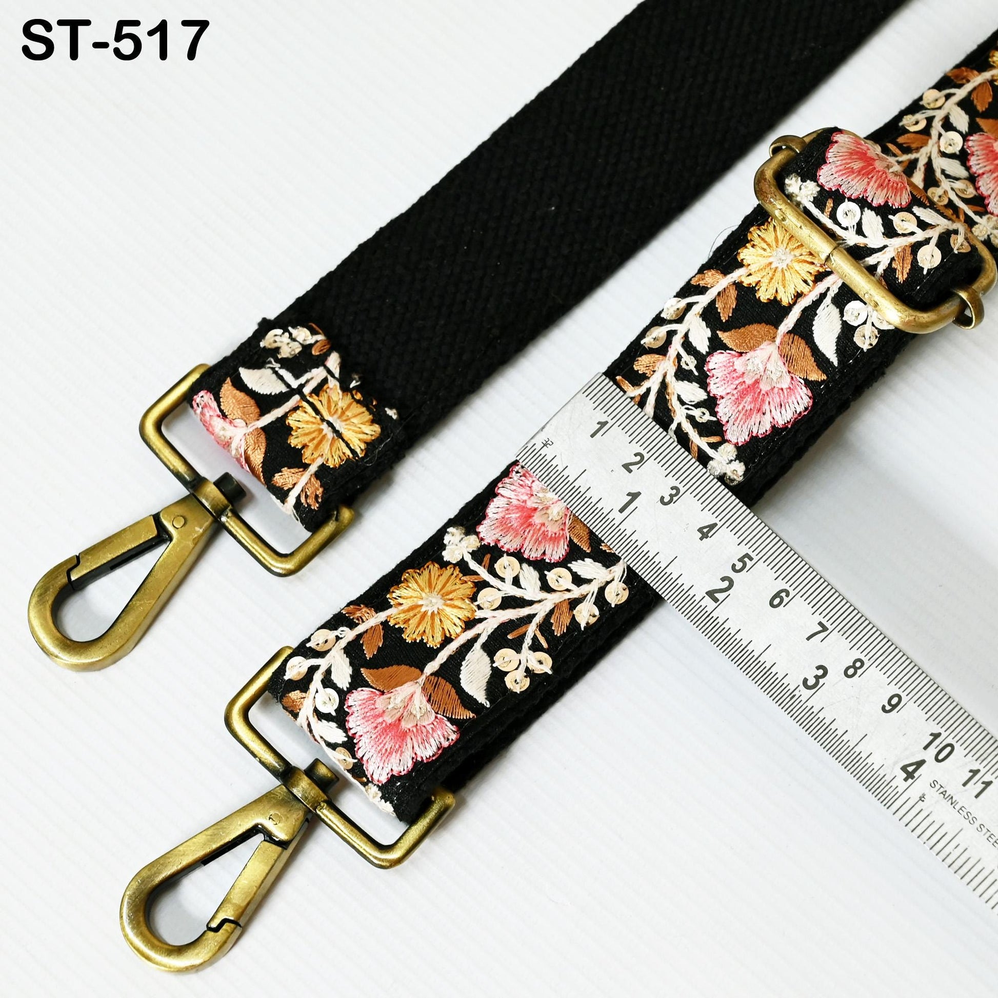 Replacement Strap Tote Messenger Bags Strap for Purses Shoulder Crossbody Straps Embroidered Boho Guitar Strap Handbag Strap Gift for Mom