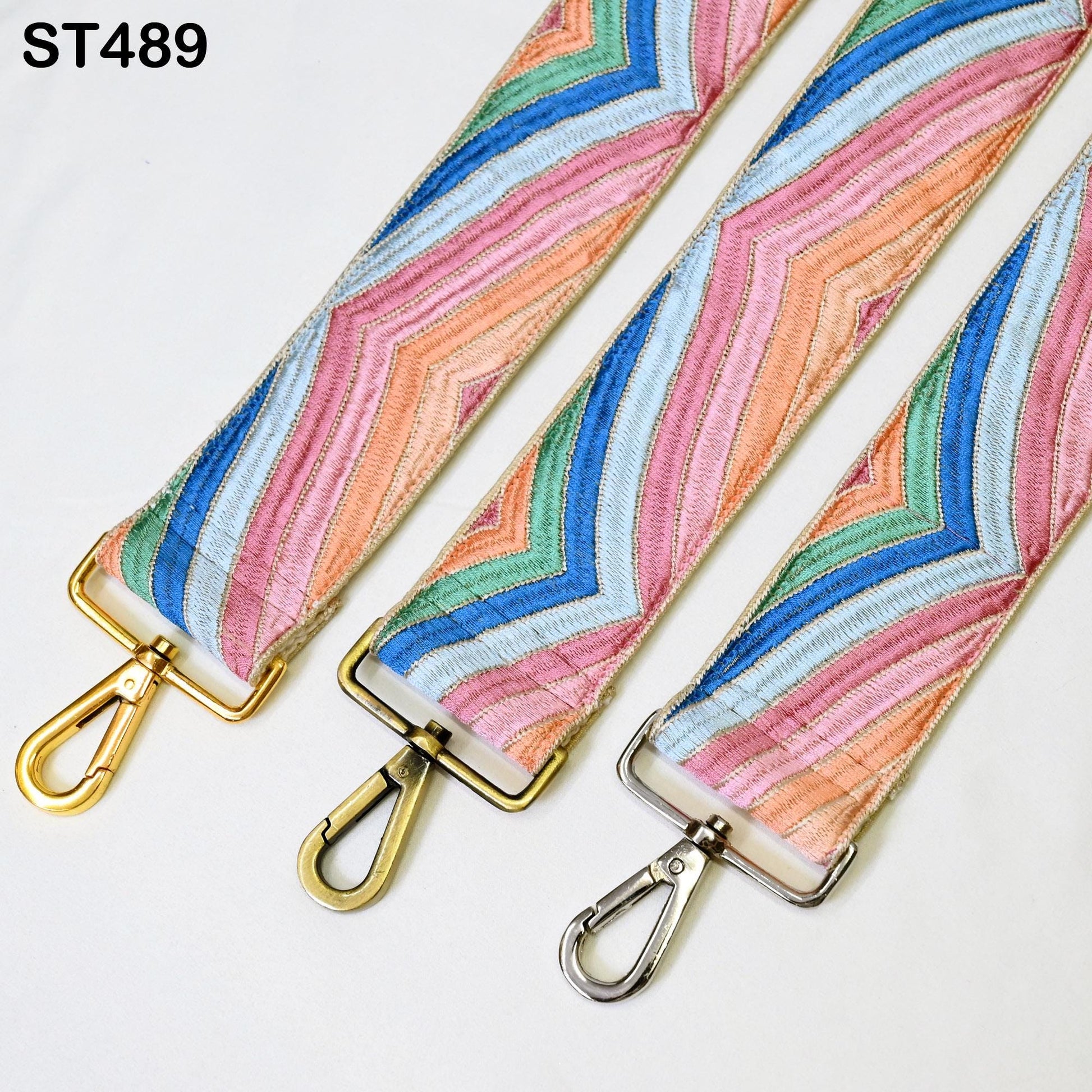 Embroidery Replacement Strap Crossbody Strap for Purses Embroidered Boho Bags Strap Boho Guitar Strap Handbag Strap Christmas Gift Sister