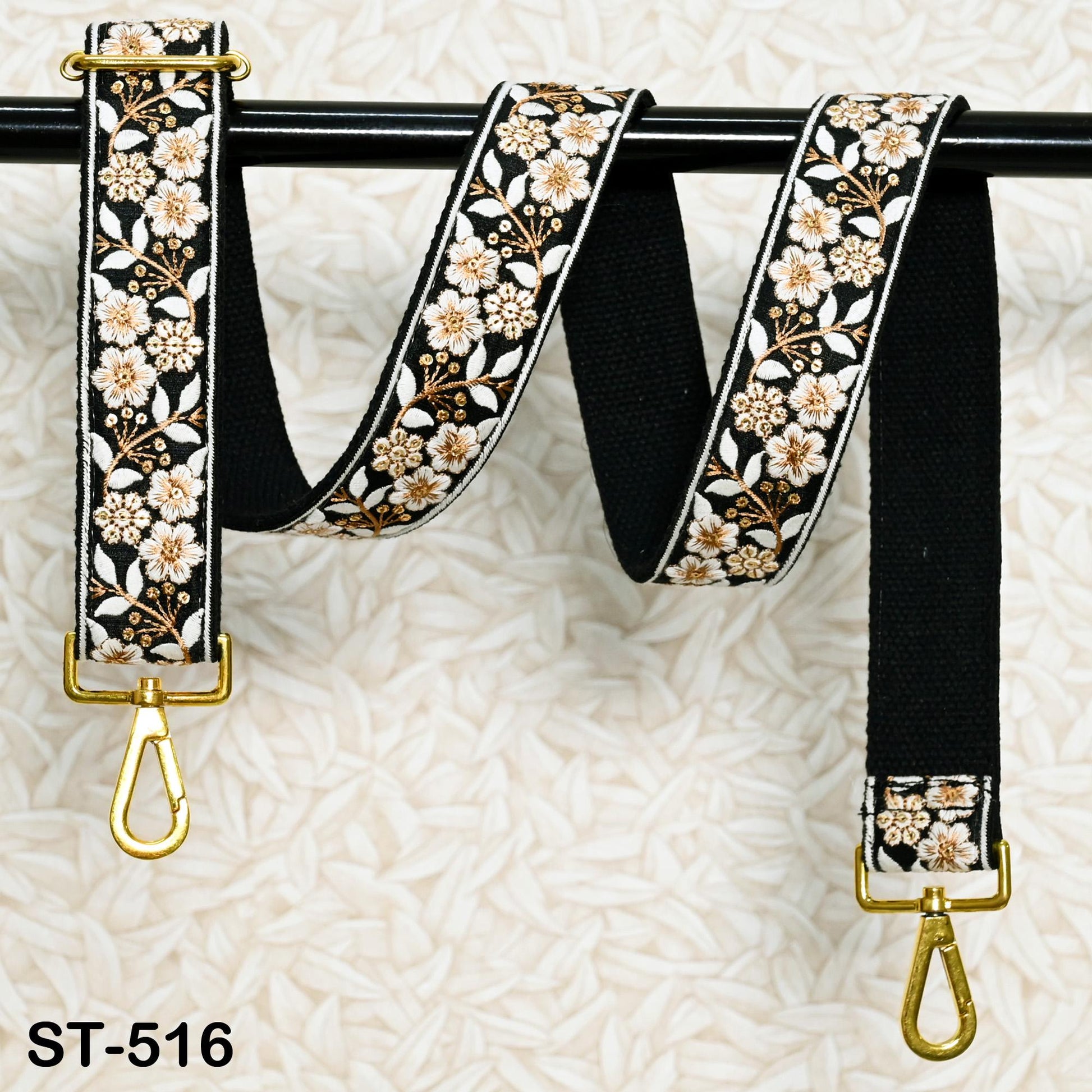 Messenger Bag Crossbody Straps Replacement Shoulder Tote Bags Strap for Purses Embroidered Boho Guitar Strap Handbag Strap Gift for Mother