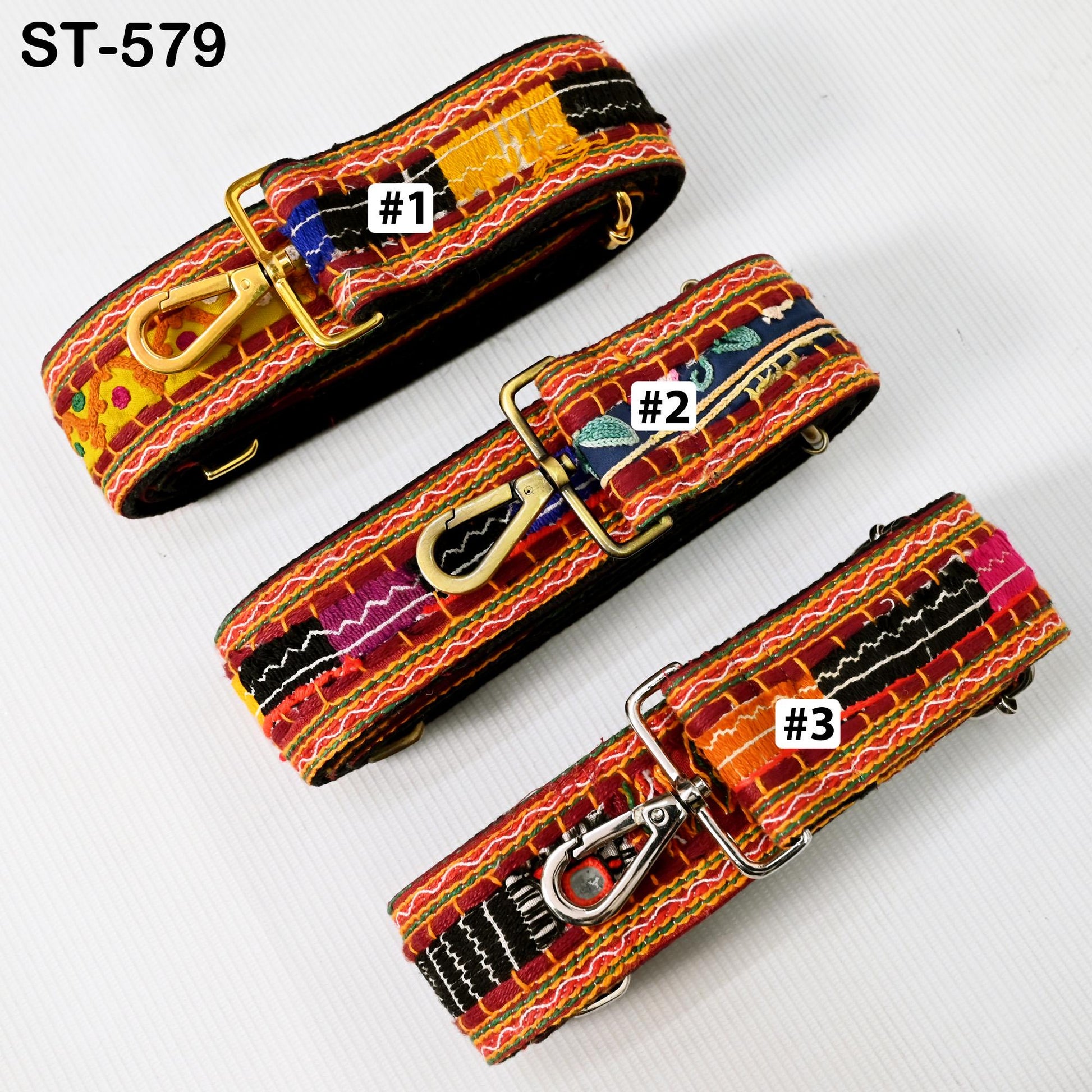 Kutch Embroidery Purse Strap Bohemian Crossbody Strap for Purses Handbag Messanger Bag Strap Embroidery Replacement Strap Gift for Sister