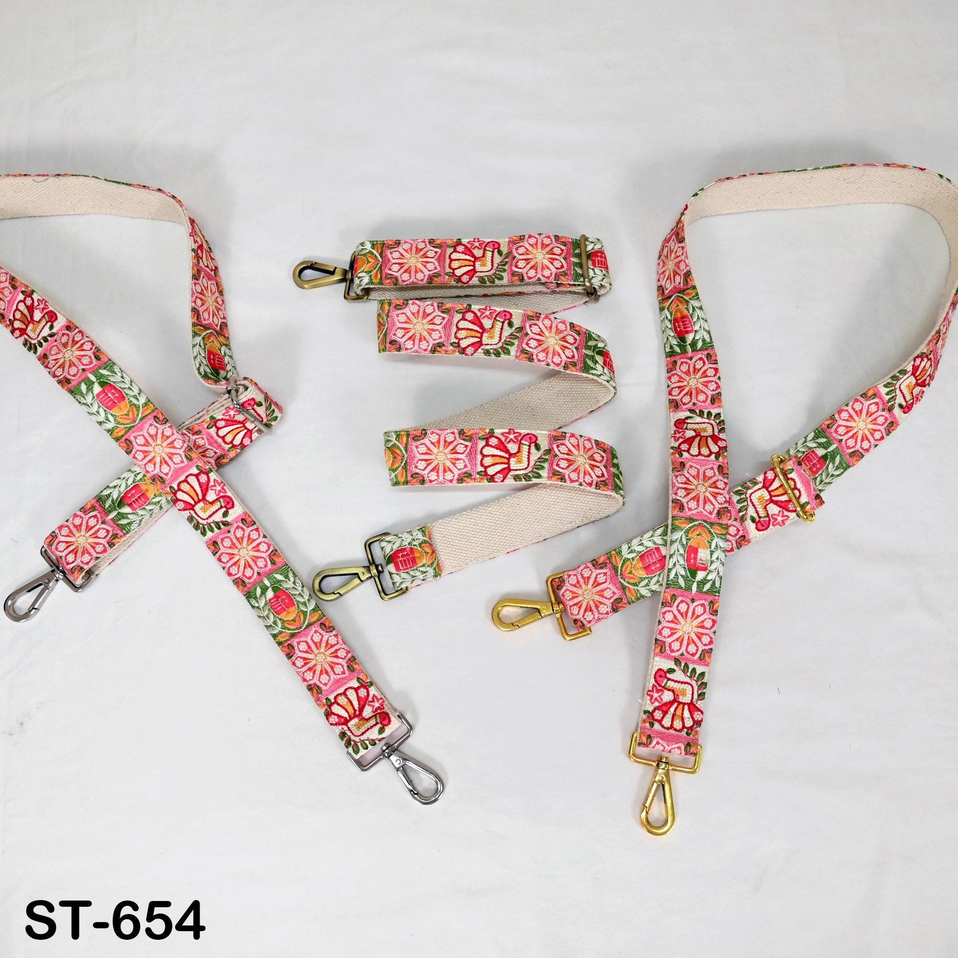 Embroidered Purse Strap Crossbody Strap for Purses Handbag Messenger Bag Strap Embroidery Replacement Strap Boho Guitar Strap Gift Mother