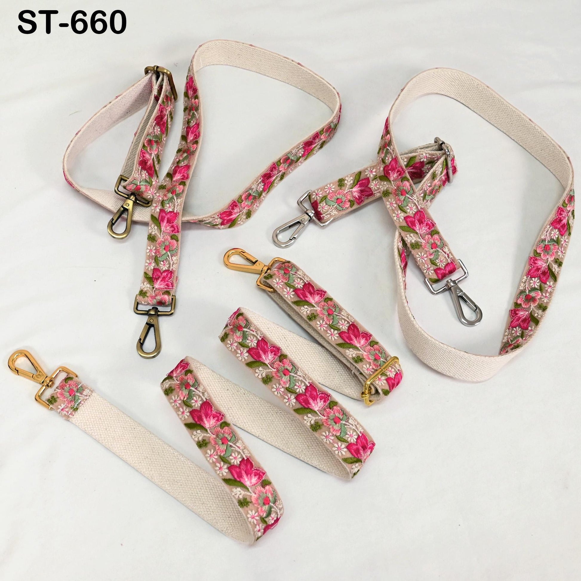 Embroidery Replacement Strap Purse Strap Crossbody Strap for Purses Embroidered Boho Bags Strap Boho Guitar Strap Handbag Strap gift for Mom