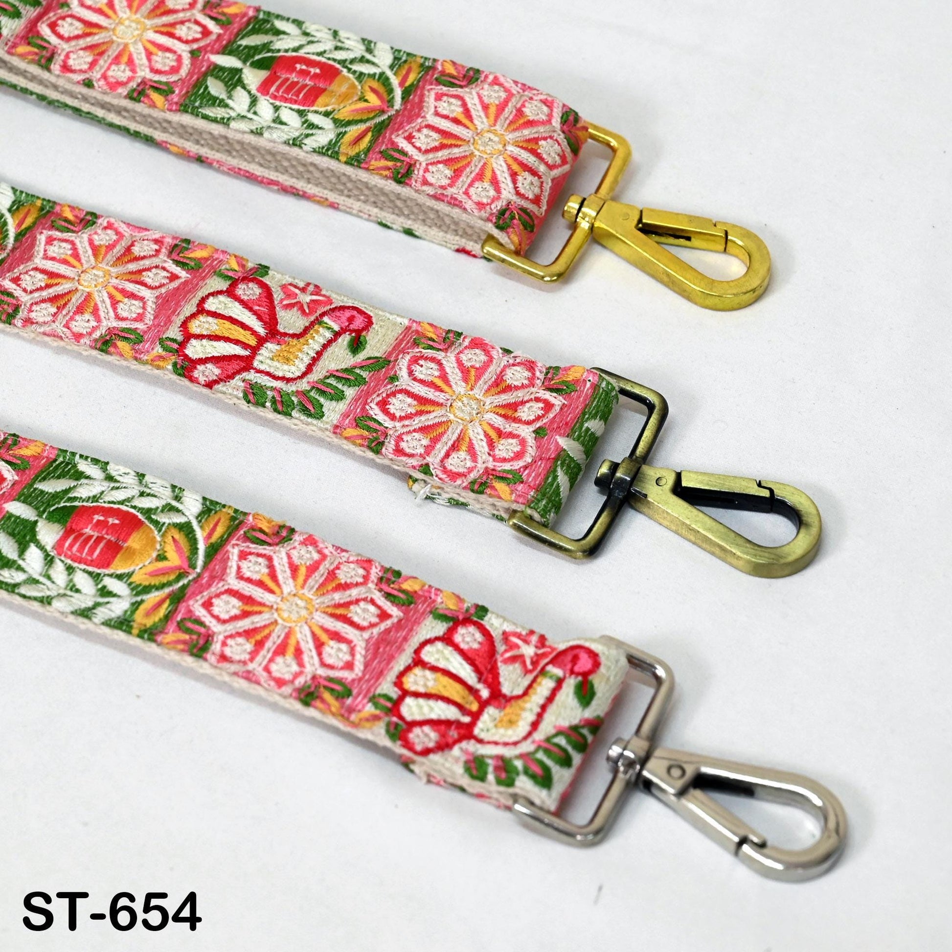 Embroidered Purse Strap Crossbody Strap for Purses Handbag Messenger Bag Strap Embroidery Replacement Strap Boho Guitar Strap Gift Mother