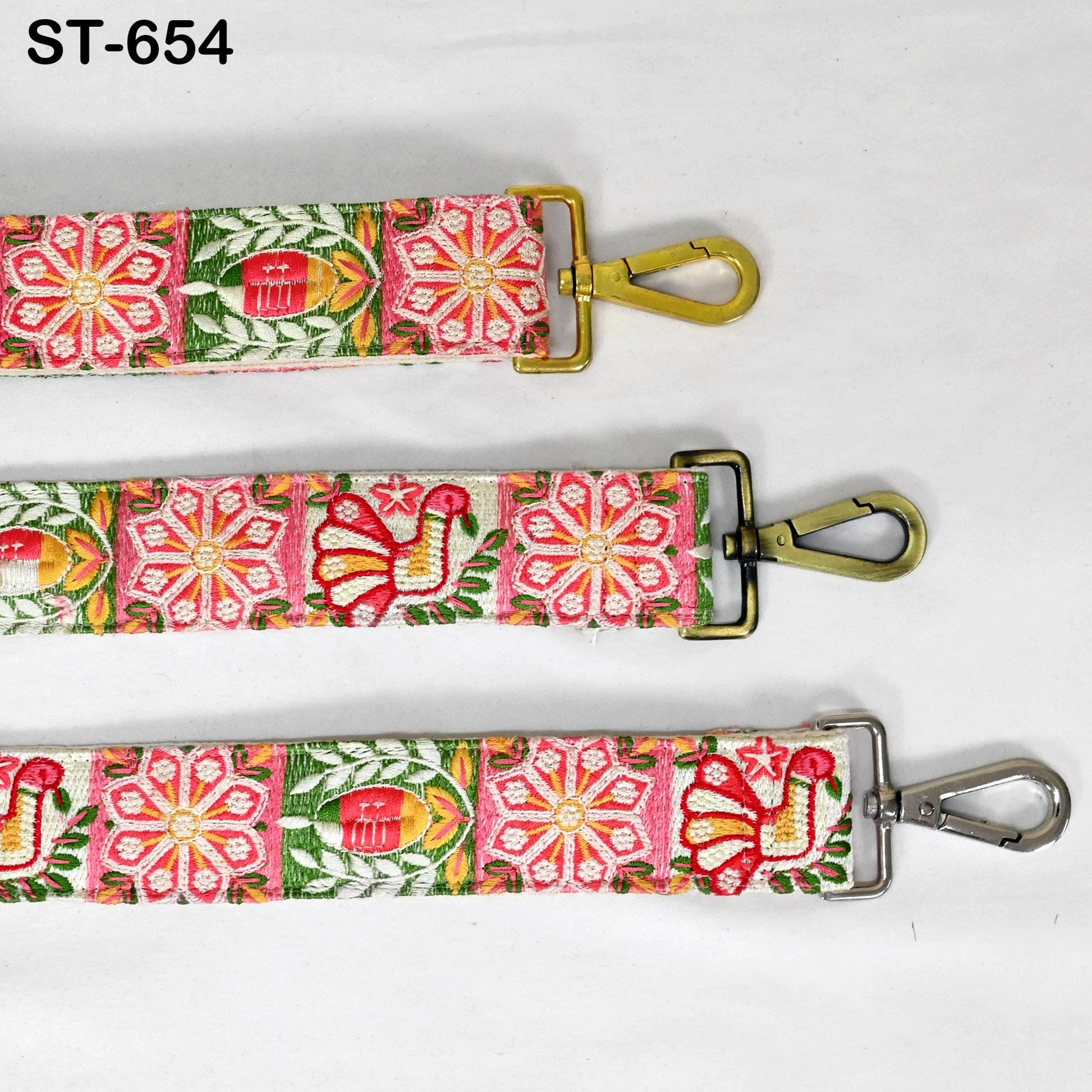 Embroidered Purse Strap Crossbody Strap for Purses Handbag Messenger Bag Strap Embroidery Replacement Strap Boho Guitar Strap Gift Mother