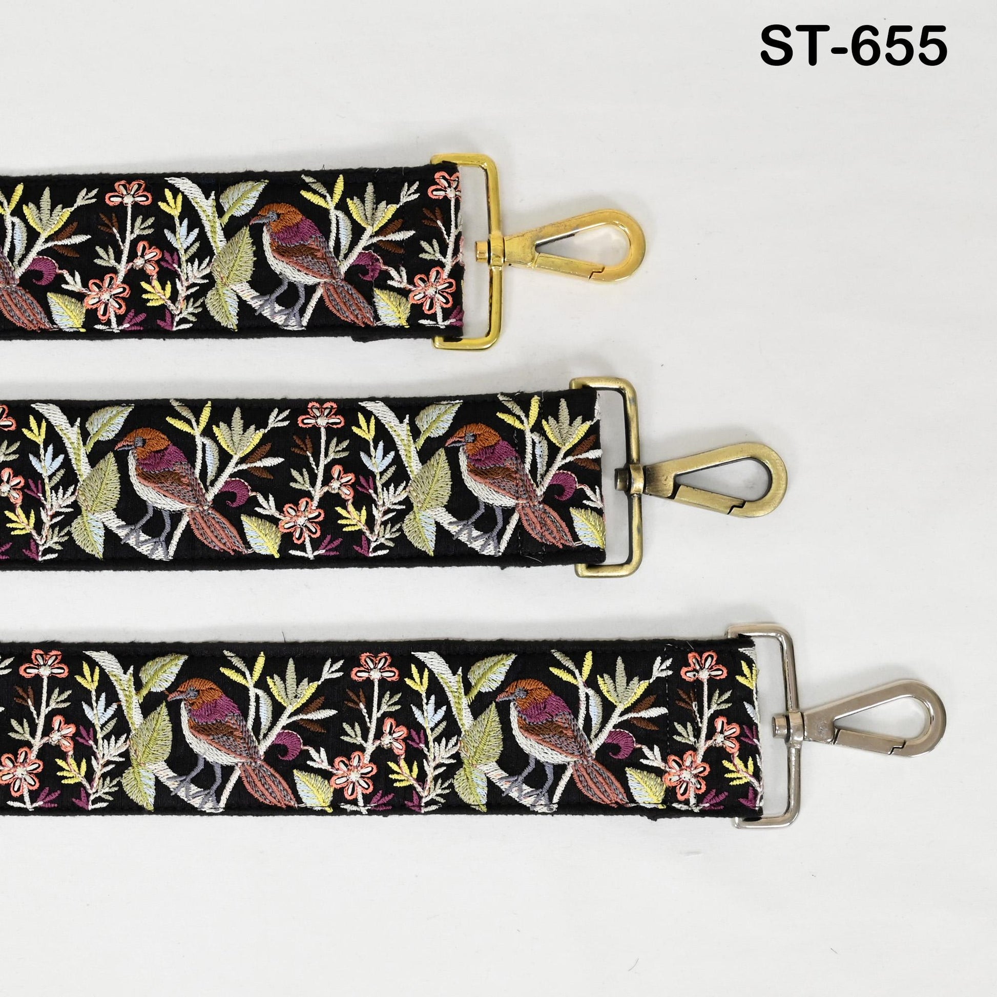 Embroidered Purse Strap Crossbody Strap for Purses Handbag Boho Bag Strap Embroidery Replacement Strap Guitar Strap Gift Daughter Sister