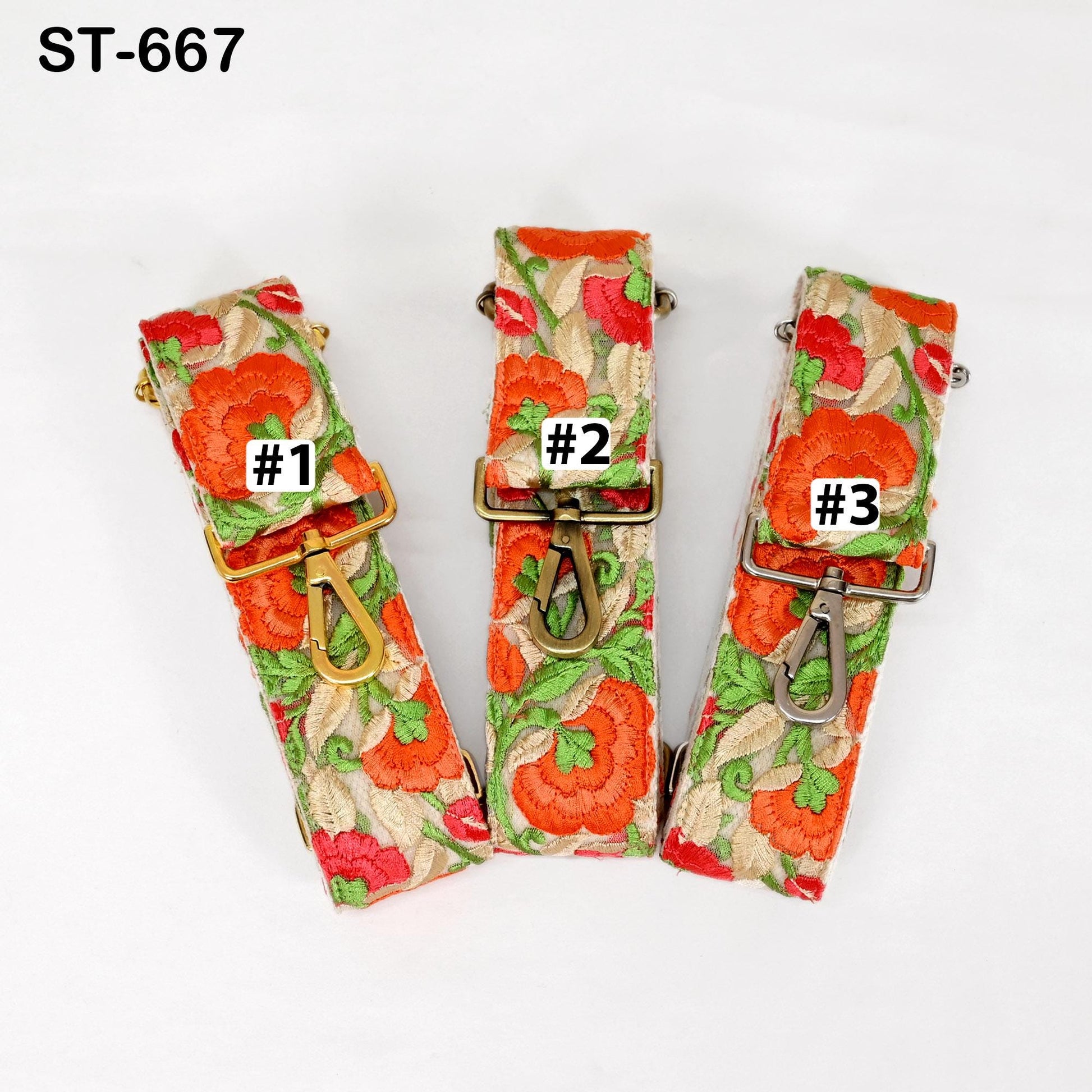 Embroidered Canvas Bag Strap Purse Strap Messenger Crossbody Strap for Purses Handbag Embroidery Replacement Strap Boho Guitar Strap Gift