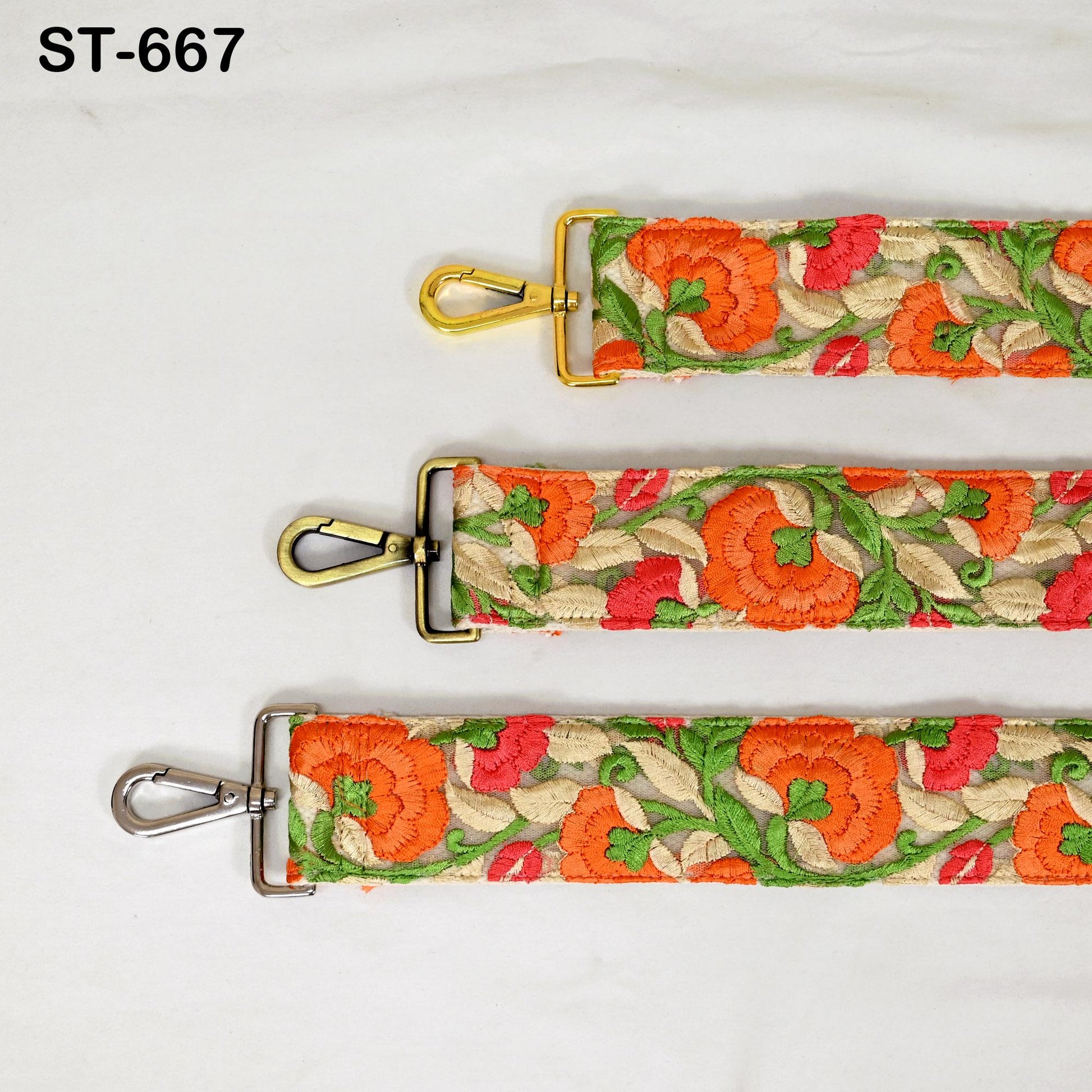 Embroidered Canvas Bag Strap Purse Strap Messenger Crossbody Strap for Purses Handbag Embroidery Replacement Strap Boho Guitar Strap Gift