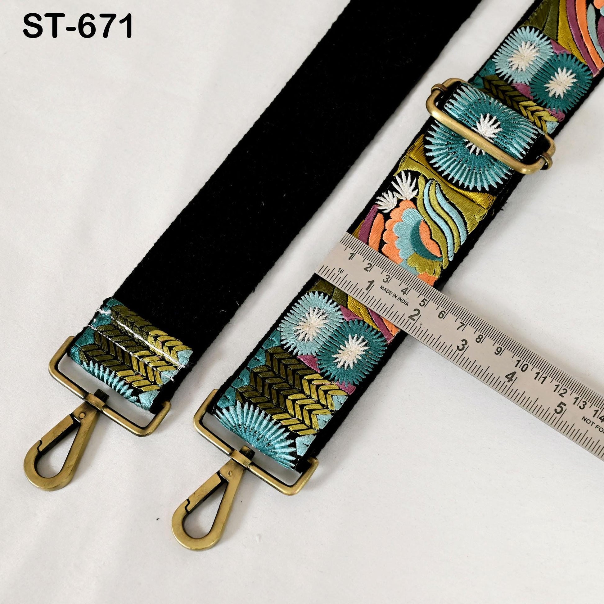 Replacement Purse Strap Crossbody Strap for Purses Detachable Embroidered Bag Strap Embroidery Guitar Strap Handbag Strap Gift Mothers Day