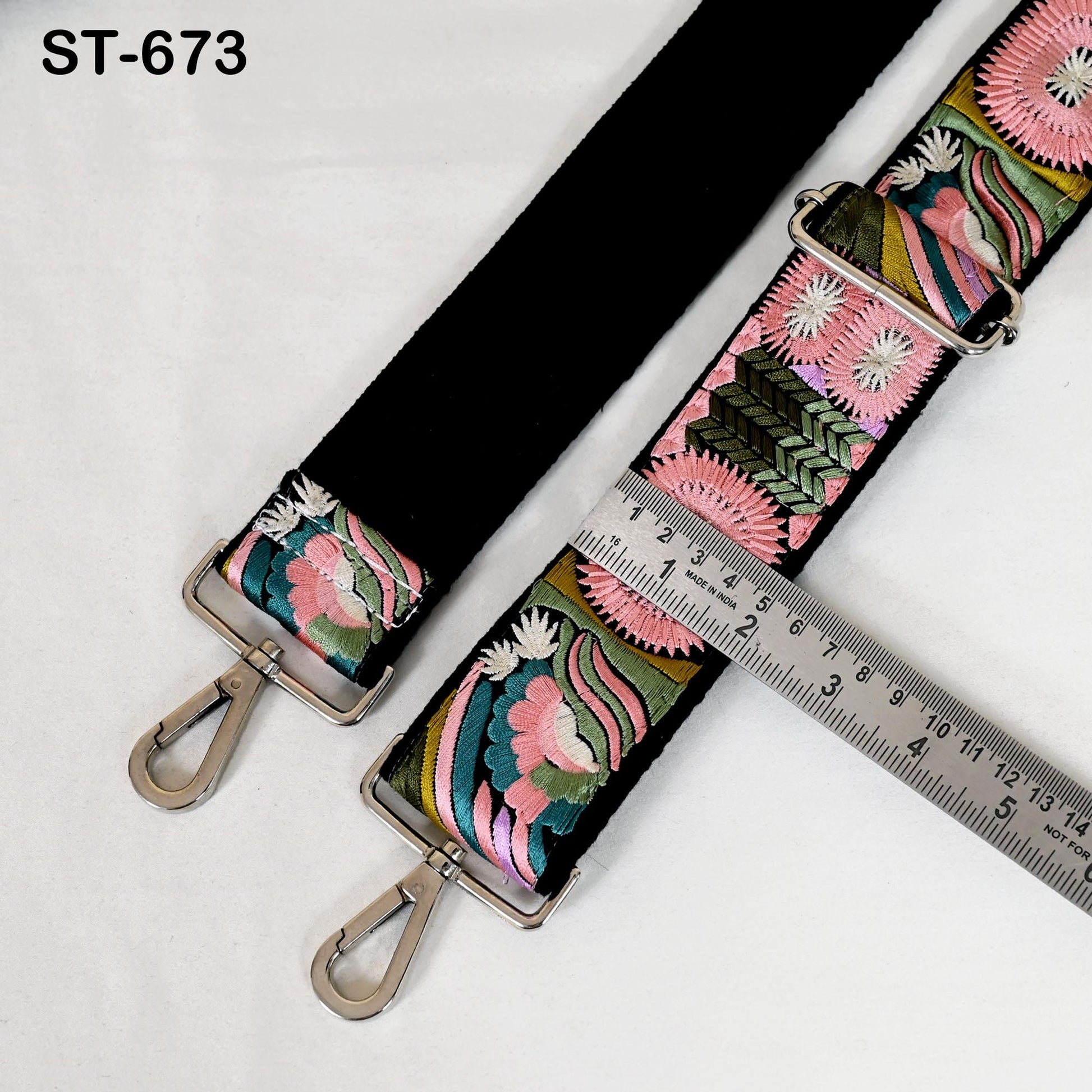 Replacement Handbag Boho Bag Strap Embroidered Camera Strap Crossbody Strap for Purses Embroidery Adjustable Guitar Strap Gift for Mothers