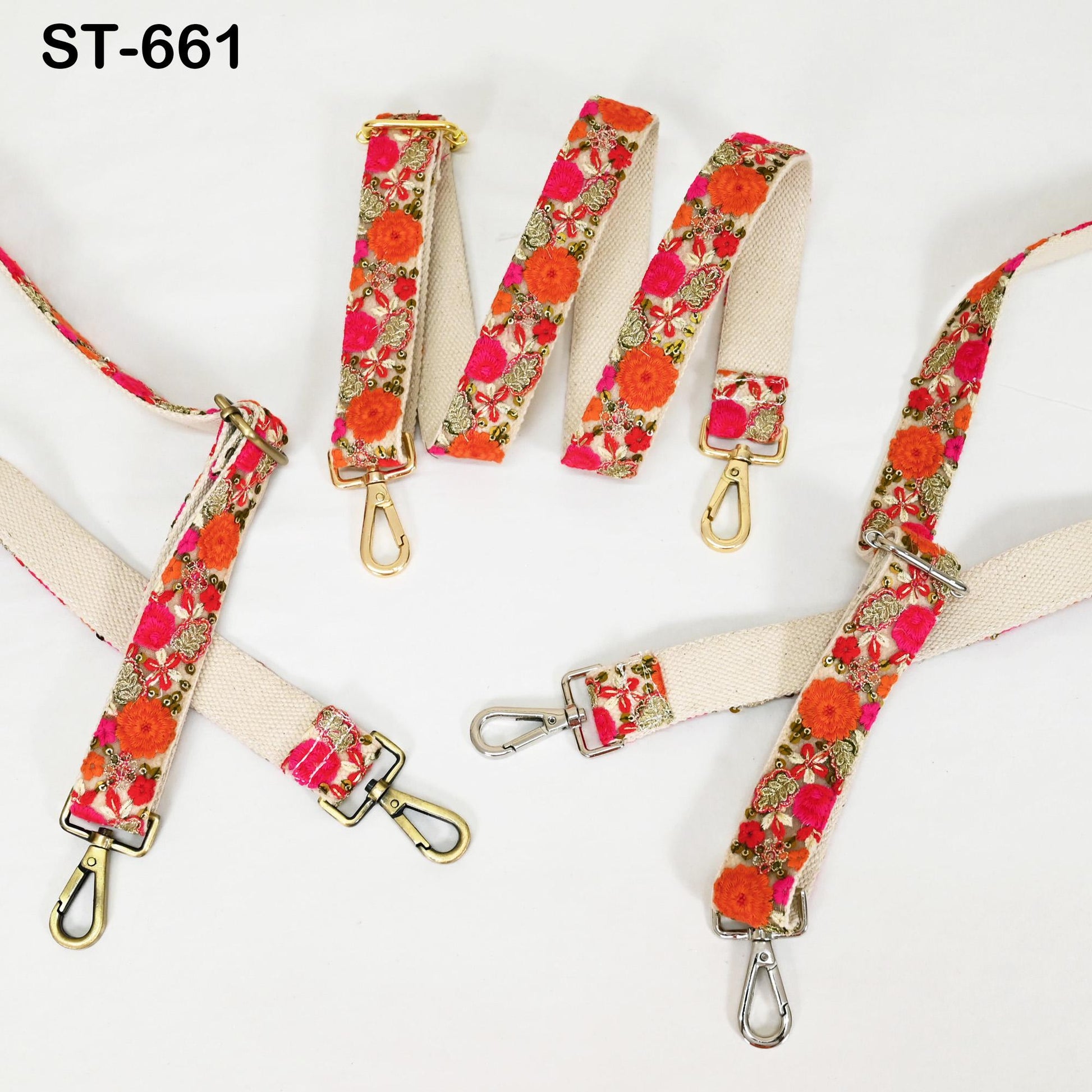 Embroidered Crossbody Strap for Purses Replacement Messanger Bag Boho Embroidery Strap for Guitar, Handbag, Laptop Bag Strap Gift for Mother