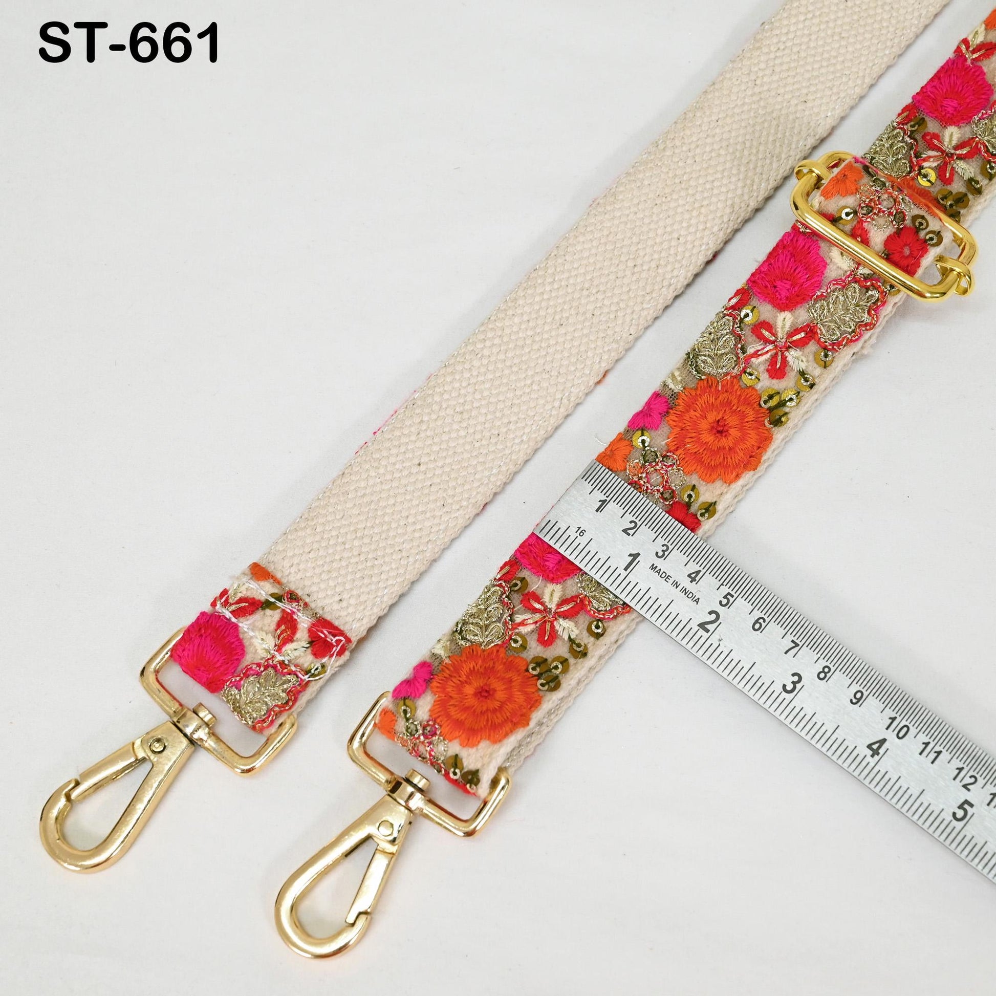 Embroidered Crossbody Strap for Purses Replacement Messanger Bag Boho Embroidery Strap for Guitar, Handbag, Laptop Bag Strap Gift for Mother