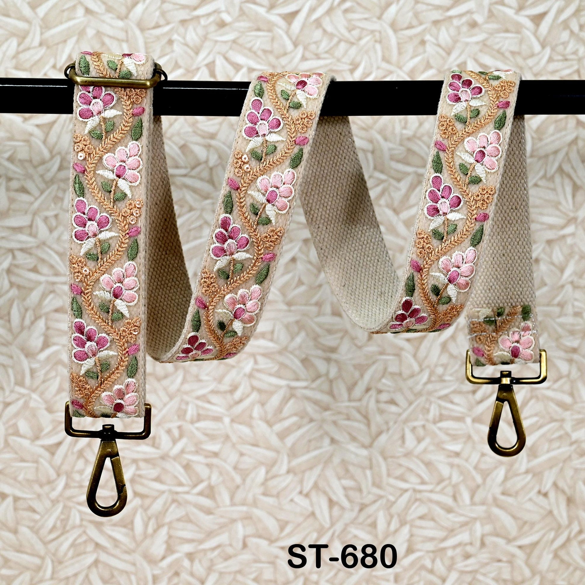 Embroidered Purse Strap Crossbody Strap for Purses Boho Bag Strap Embroidery Replacement Strap Guitar Strap Handbag Strap gift for Mother