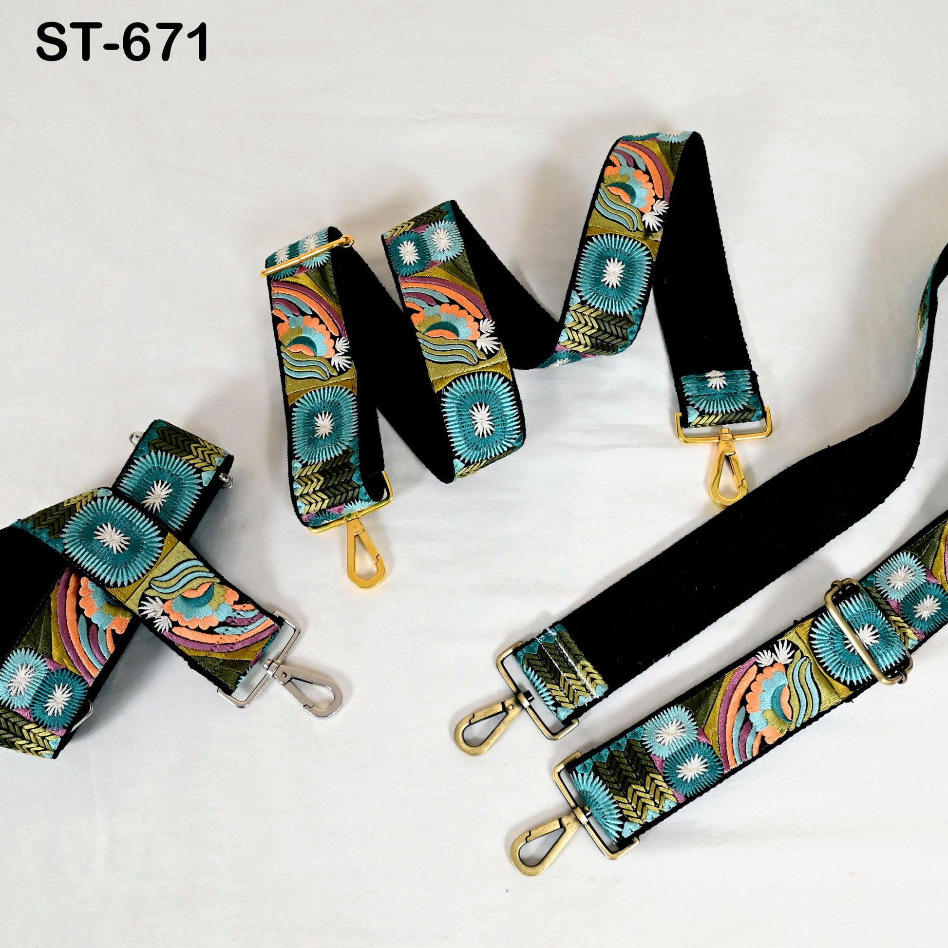 Replacement Purse Strap Crossbody Strap for Purses Detachable Embroidered Bag Strap Embroidery Guitar Strap Handbag Strap Gift Mothers Day