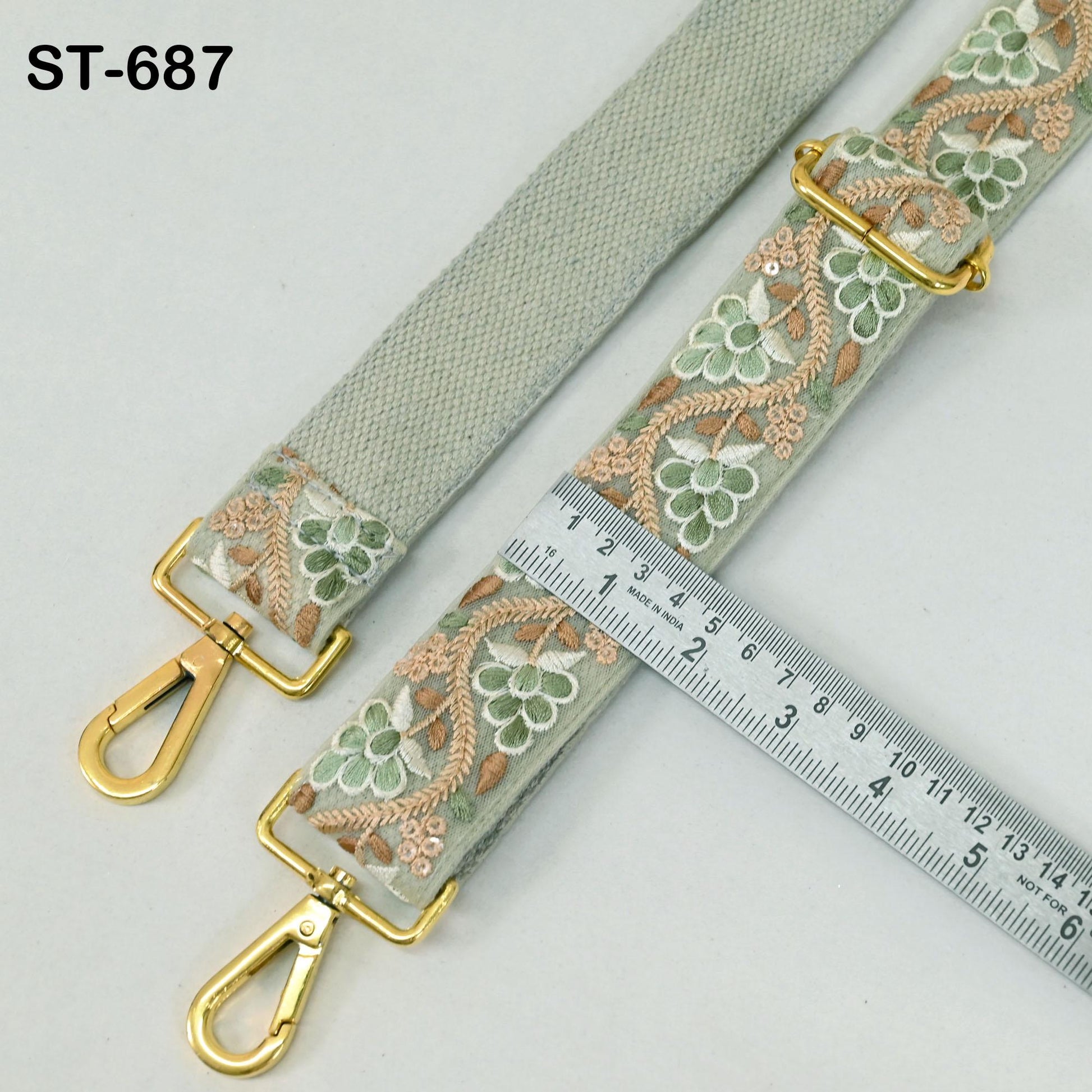 Embroidered Purse Strap Crossbody Strap for Purses Boho Bag Strap Embroidery Replacement Strap Guitar Strap Handbag Strap Gift for Wife