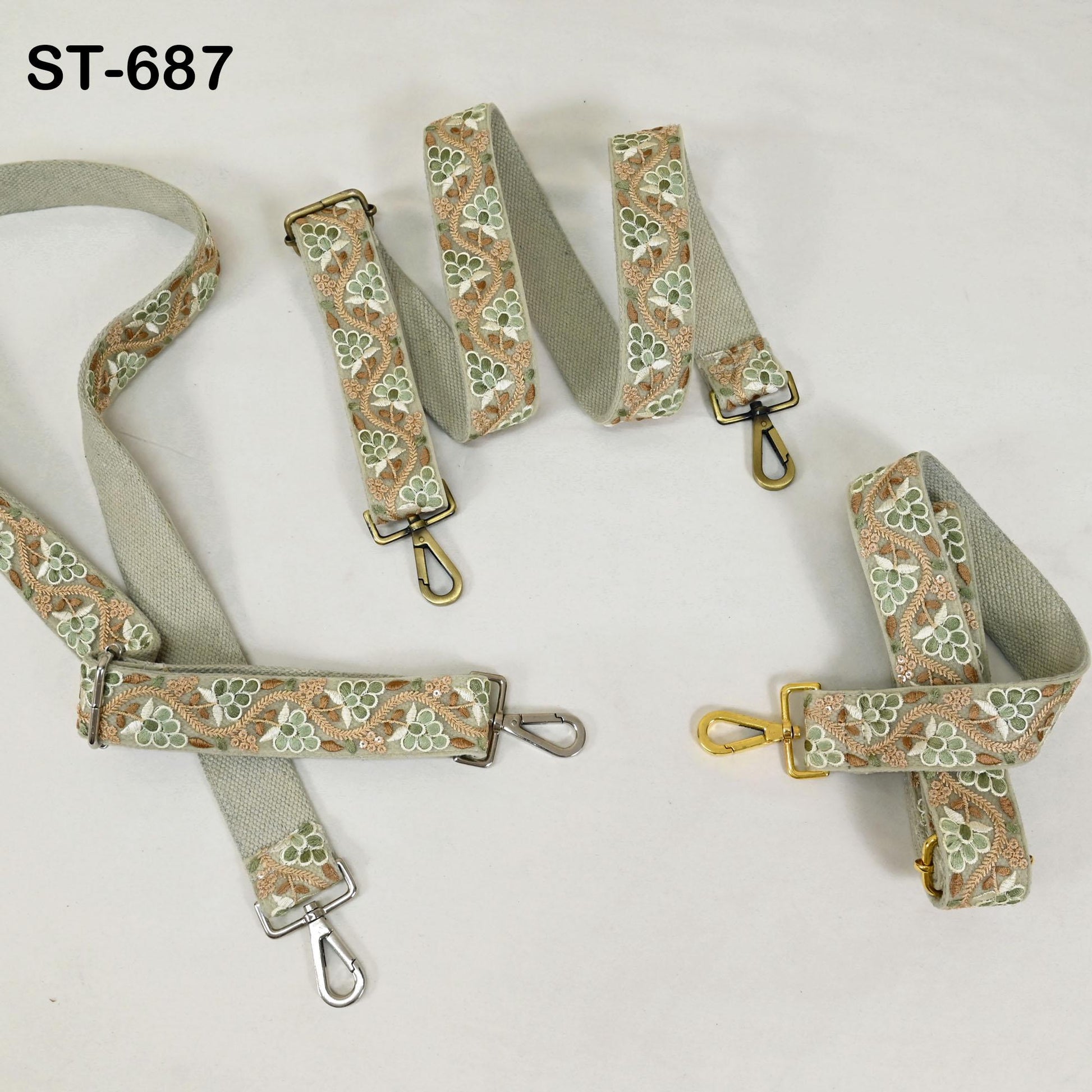 Embroidered Purse Strap Crossbody Strap for Purses Boho Bag Strap Embroidery Replacement Strap Guitar Strap Handbag Strap Gift for Wife