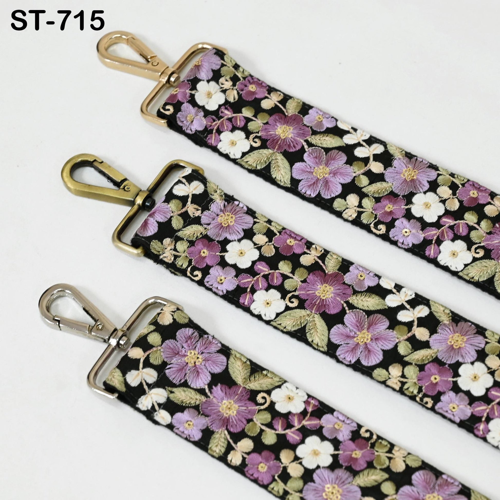 Replacement Handbag Boho Bag Strap Embroidered Camera Strap Crossbody Strap for Purses Embroidery Adjustable Guitar Strap Gift for Sister